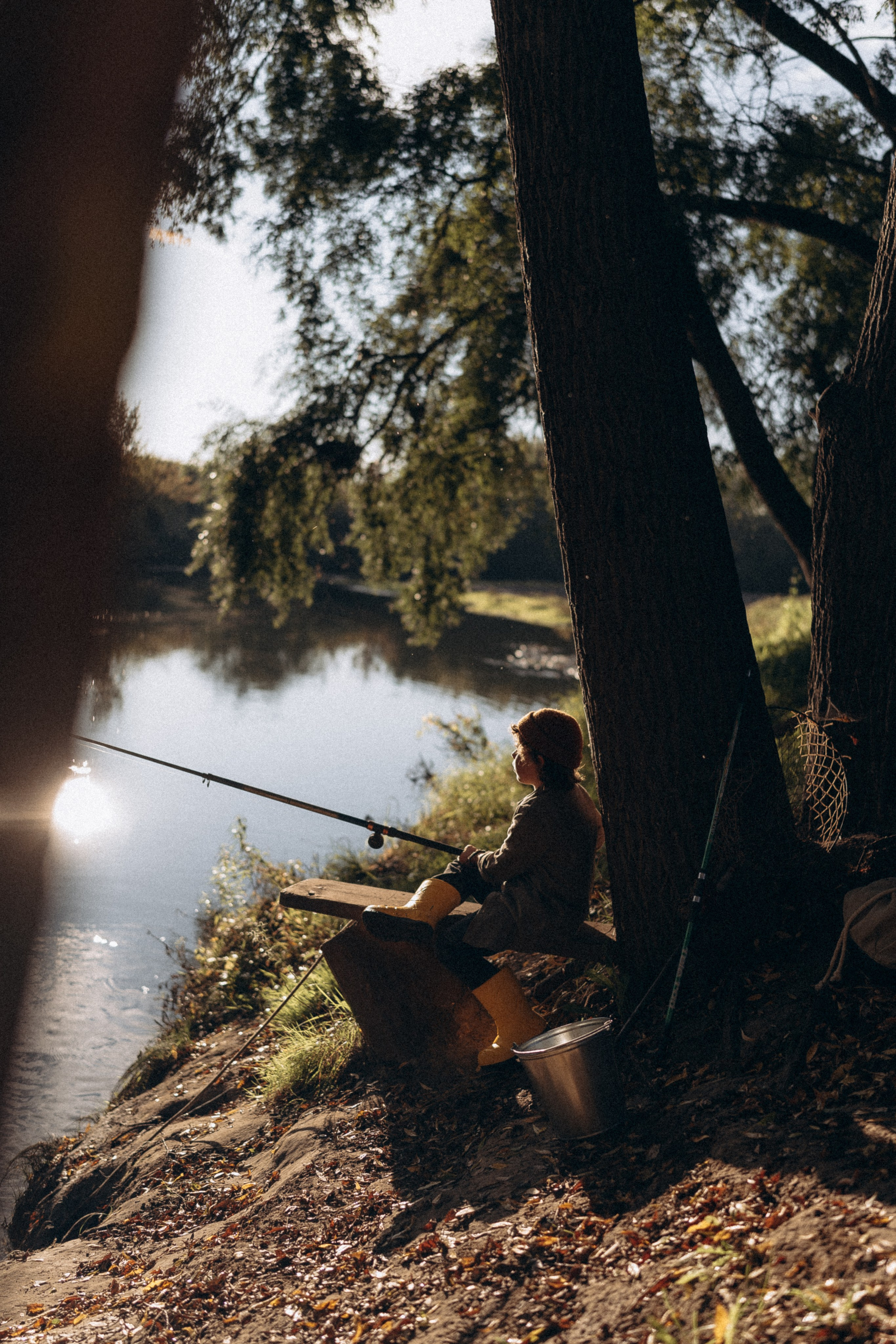 На рыбалке. Семейный и домашний фотограф в Уфе Ирина Гарасюта