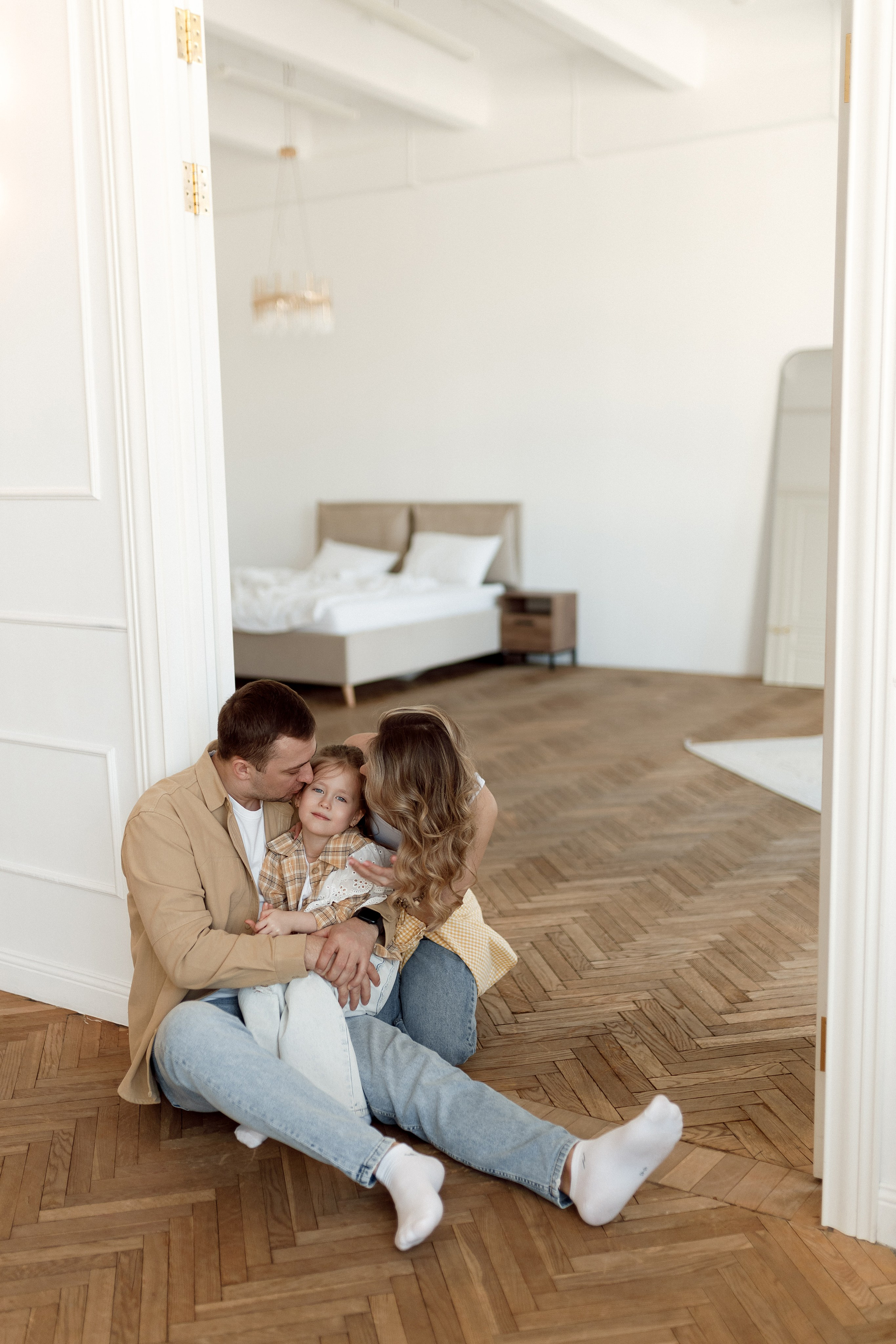 Алина с семьёй. Фотограф в Москве Юлия Хамзина