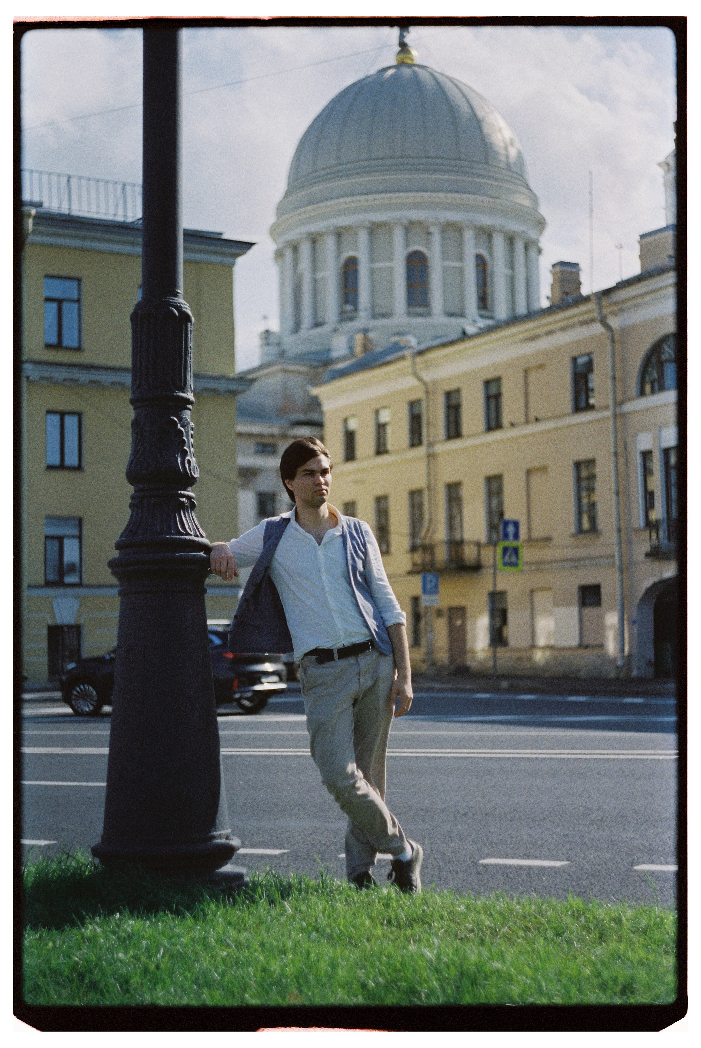 Прогулочная фотосессия на плёнку для Михаила в Санкт-Петербурге. Светлана Гопанюк. Портретный фотограф. Санкт-Петербург. СПб