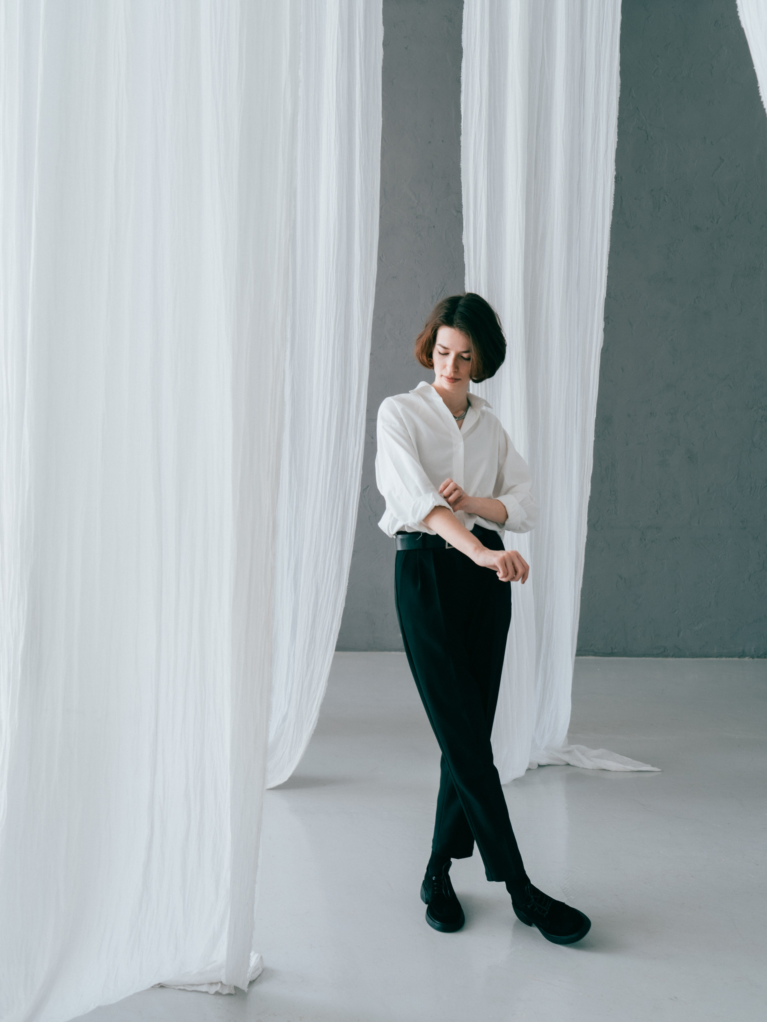 Портретная фотосессия для Полины в фотостудии. Светлана Гопанюк. Портретный фотограф. Санкт-Петербург. СПб