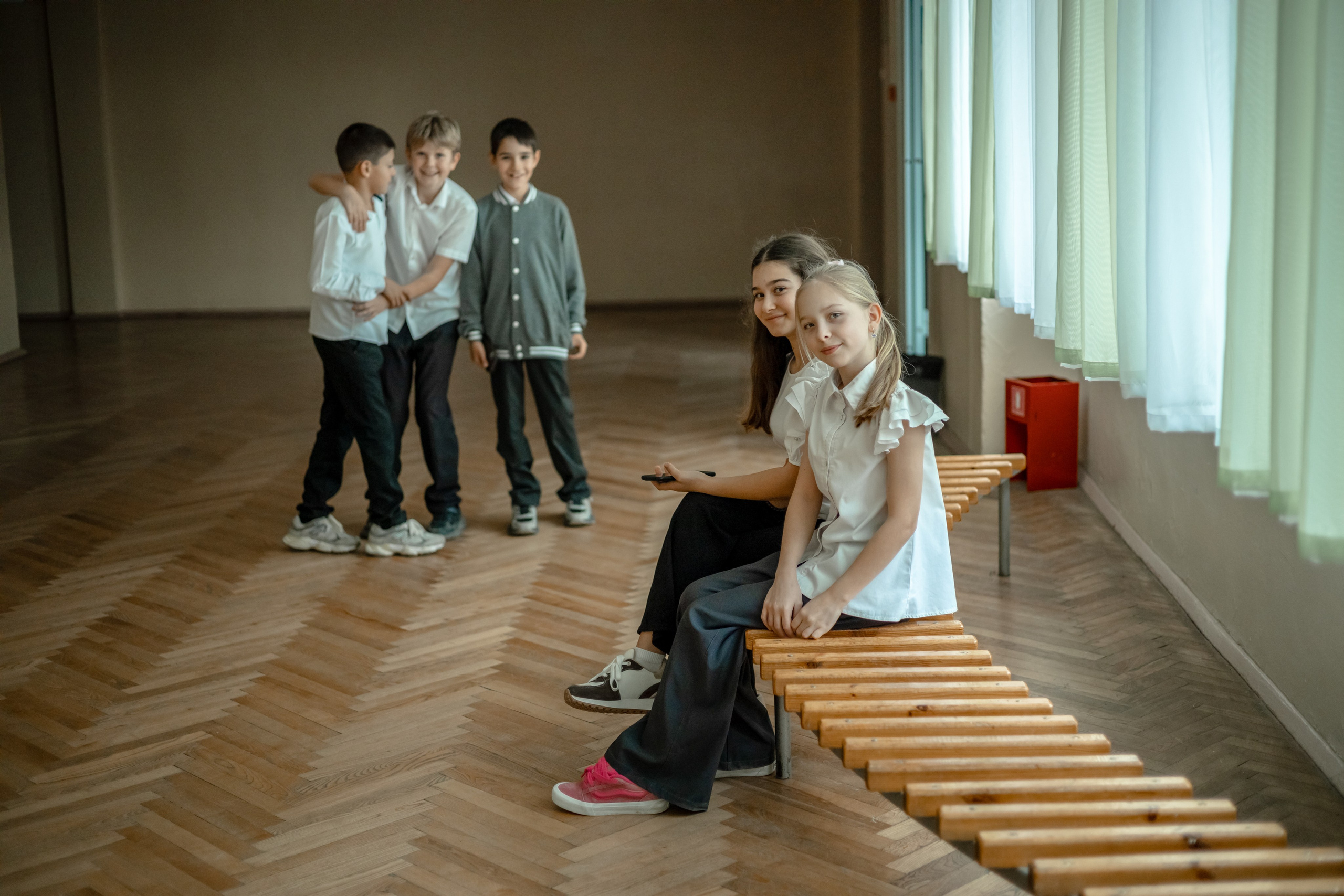 Школьная съёмка для класса. Художественный фотограф Анапа Александра Долбикова