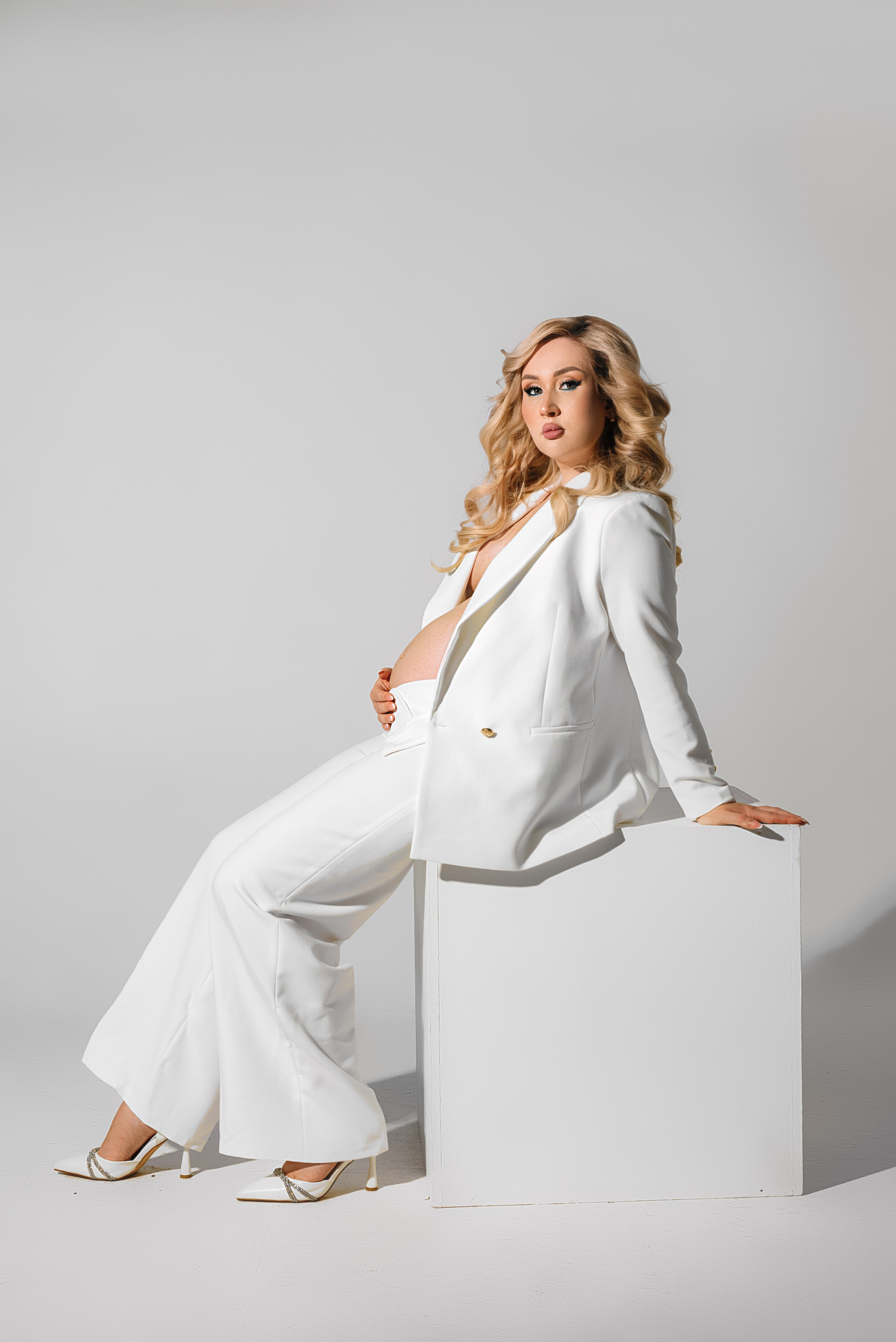 Красивая фотосессия беременности. Фотограф беременности и новорожденных в Рязани