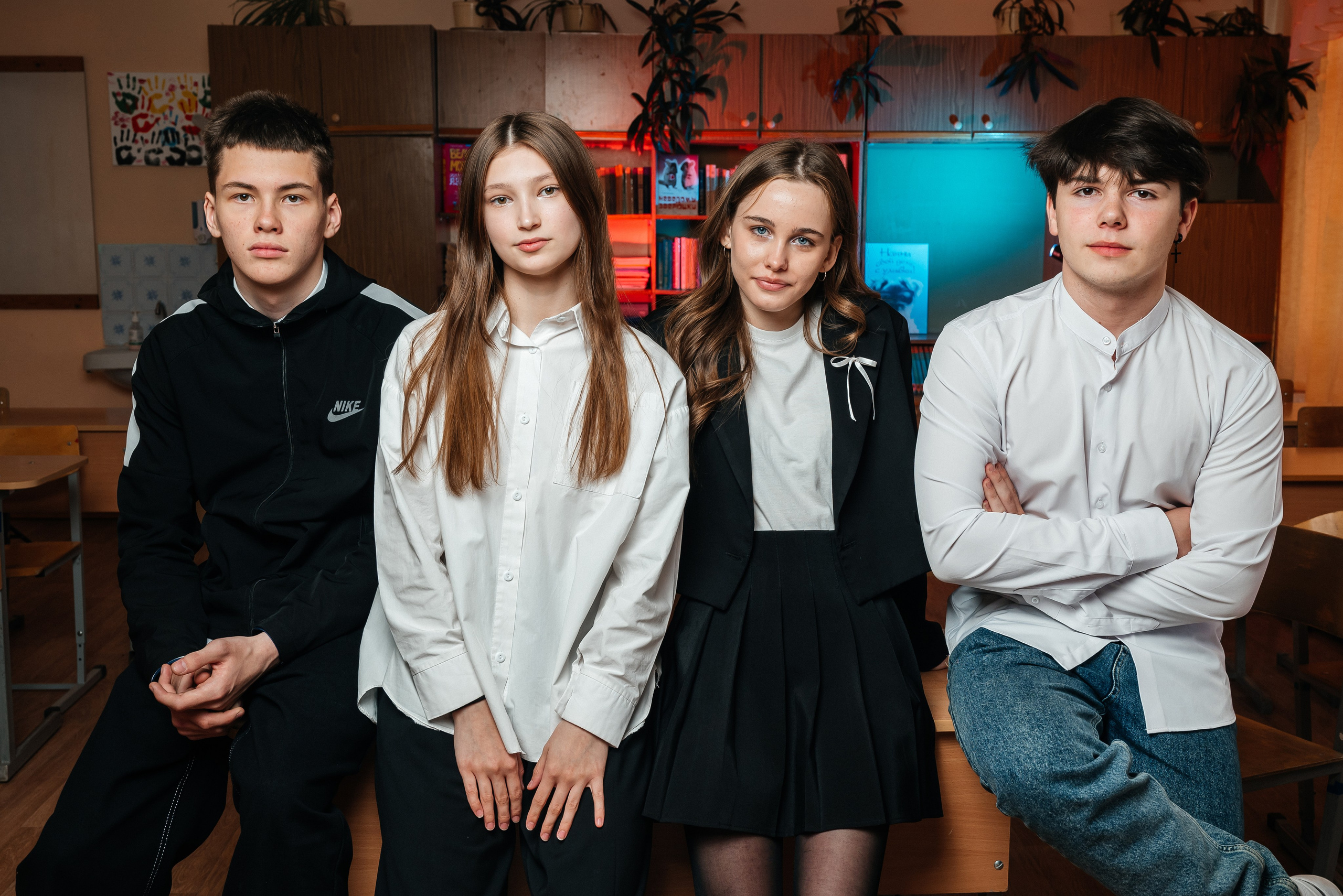 Старшая школа. Фото. Современные выпускные альбомы. Воткинск