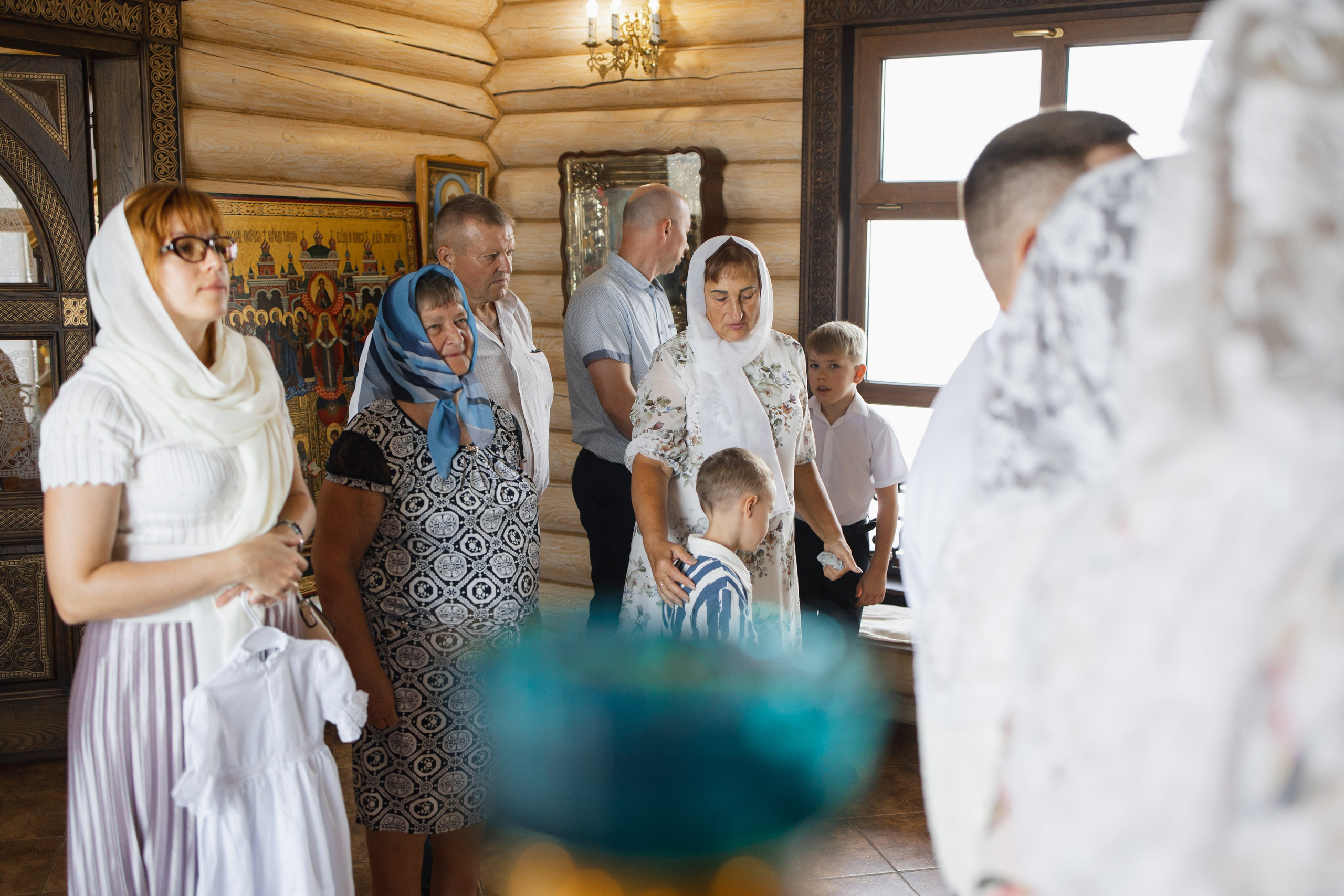 Крещение Дарьи в Храме Сергия Радонежского. Свадебный и семейный фотограф Ольга Разрядова