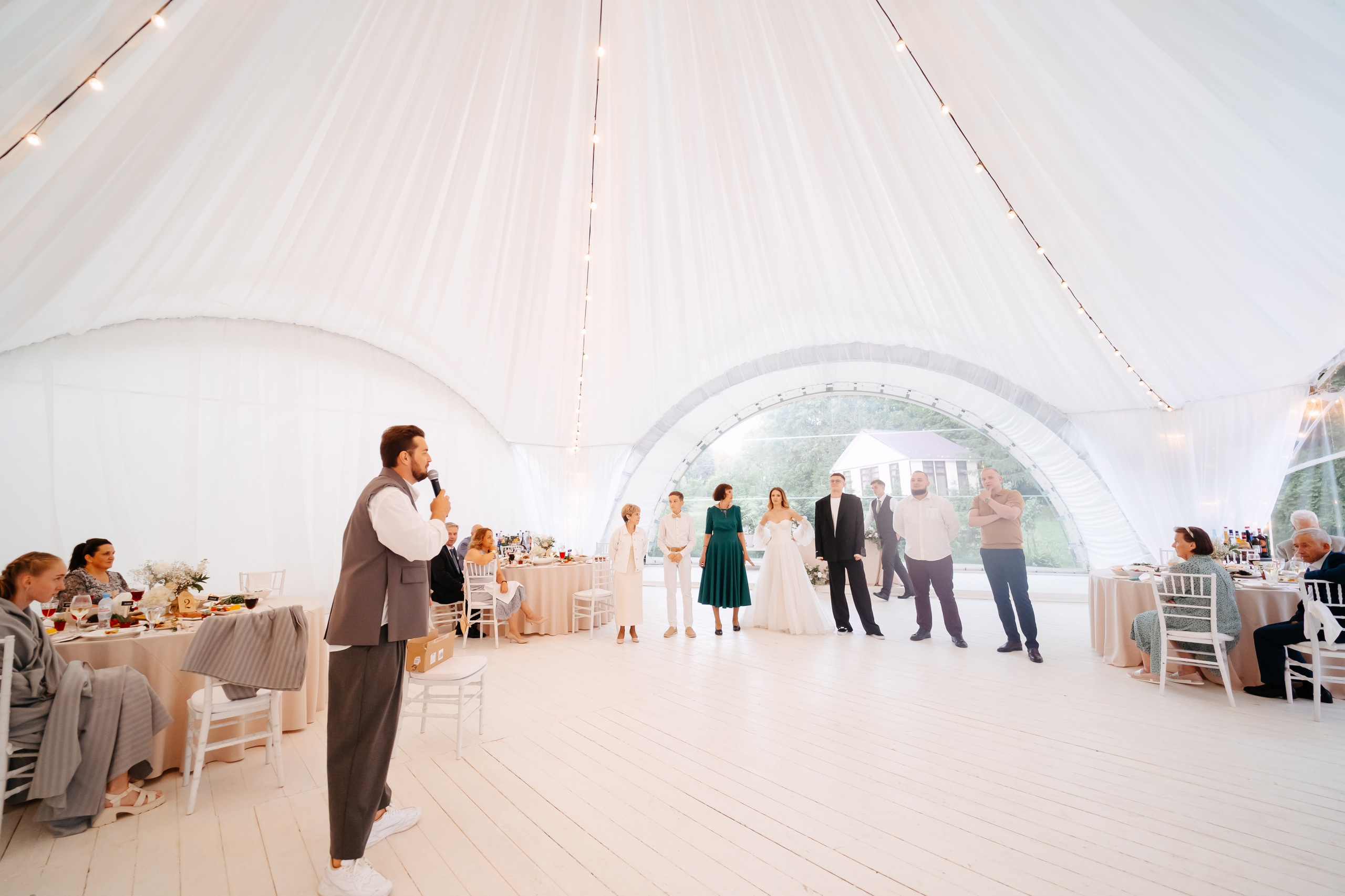 Свадьба загородом в Москве