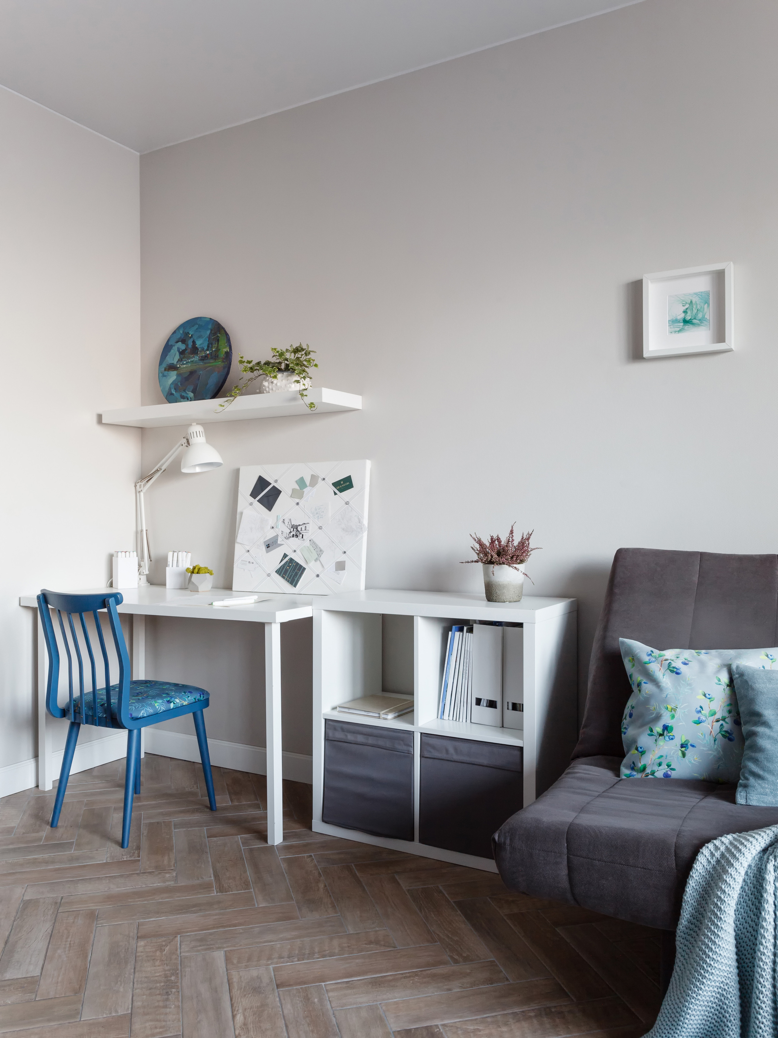 Лисья нора. Квартира-студия 28 м². Мастерская интерьеров Светланы Куксовой. Дизайн и реализация
