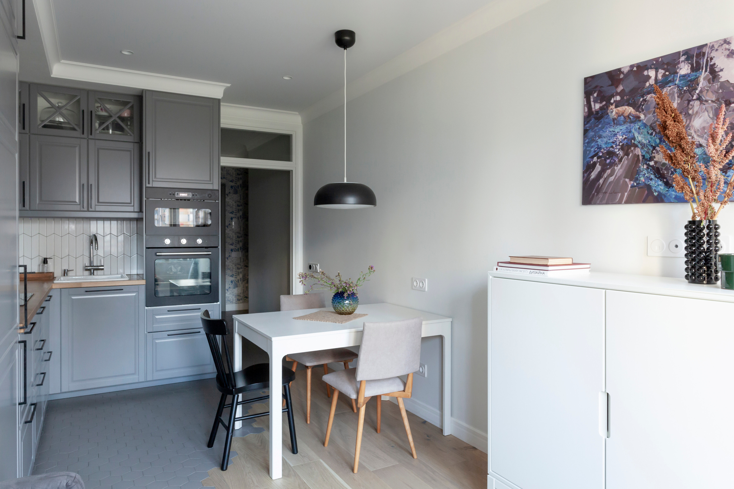 Сквозь туман. Квартира 70 м². Мастерская интерьеров Светланы Куксовой. Дизайн и реализация