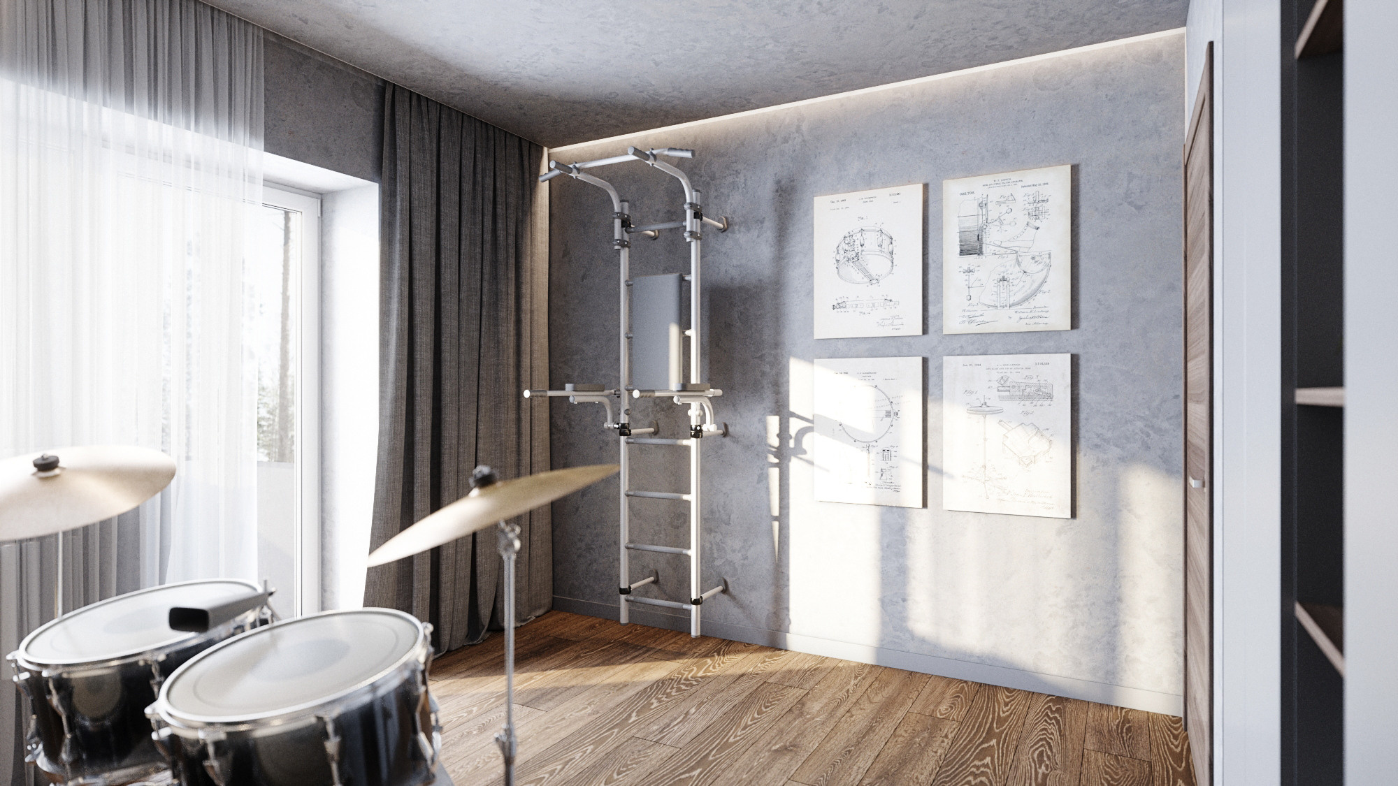 Дом в лесу. Дом 170 м². Мастерская интерьеров Светланы Куксовой. Дизайн и реализация