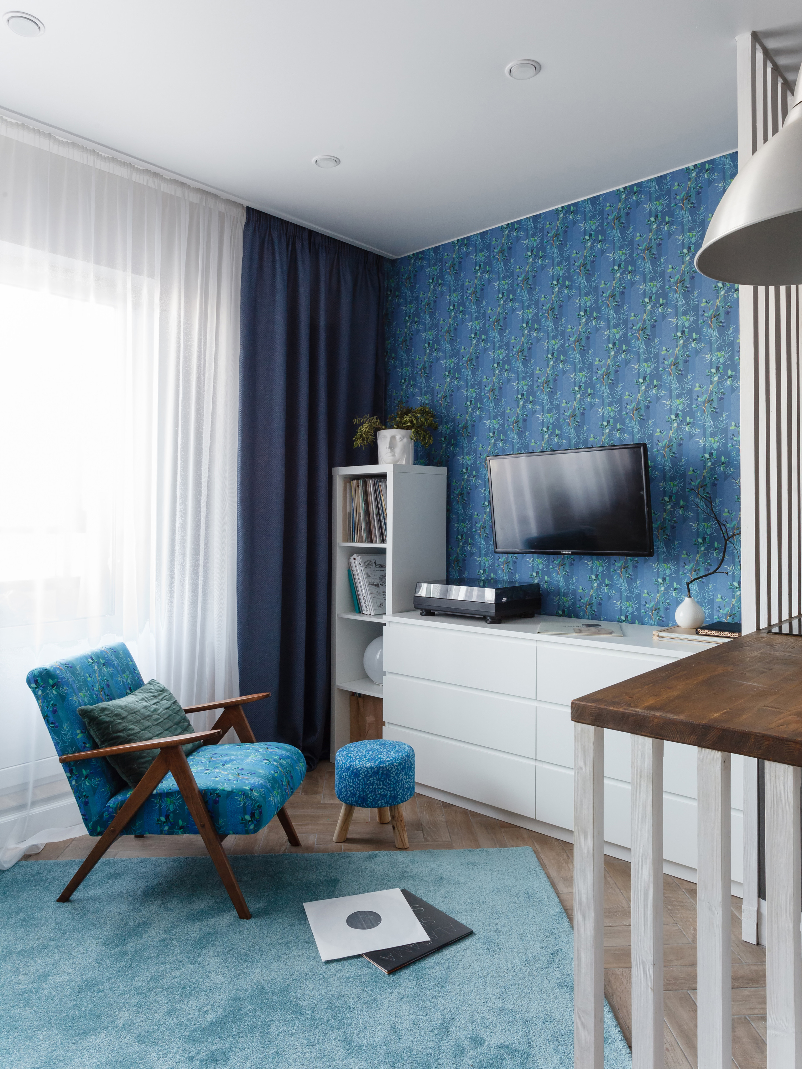 Лисья нора. Квартира-студия 28 м². Мастерская интерьеров Светланы Куксовой. Дизайн и реализация