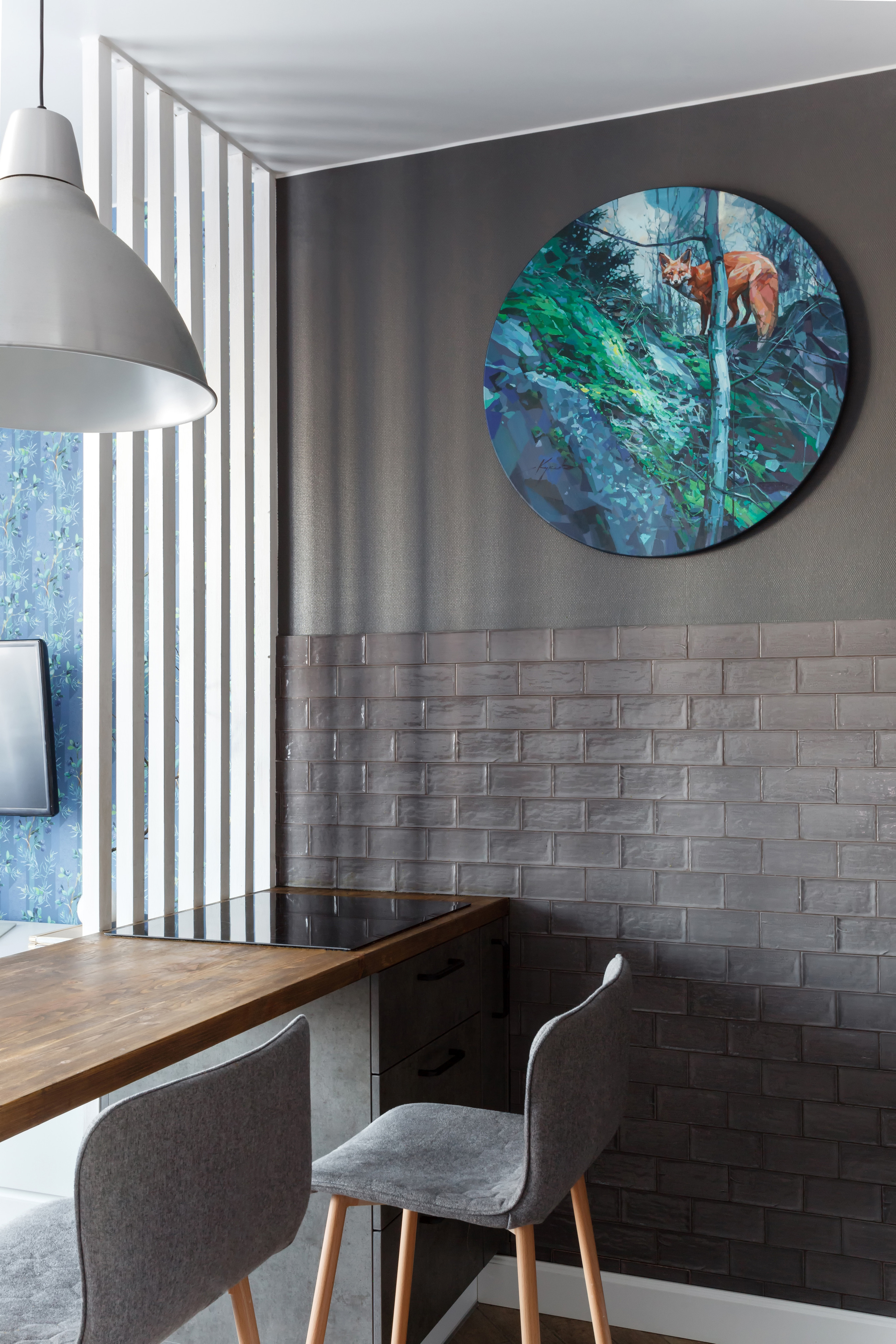 Лисья нора. Квартира-студия 28 м². Мастерская интерьеров Светланы Куксовой. Дизайн и реализация