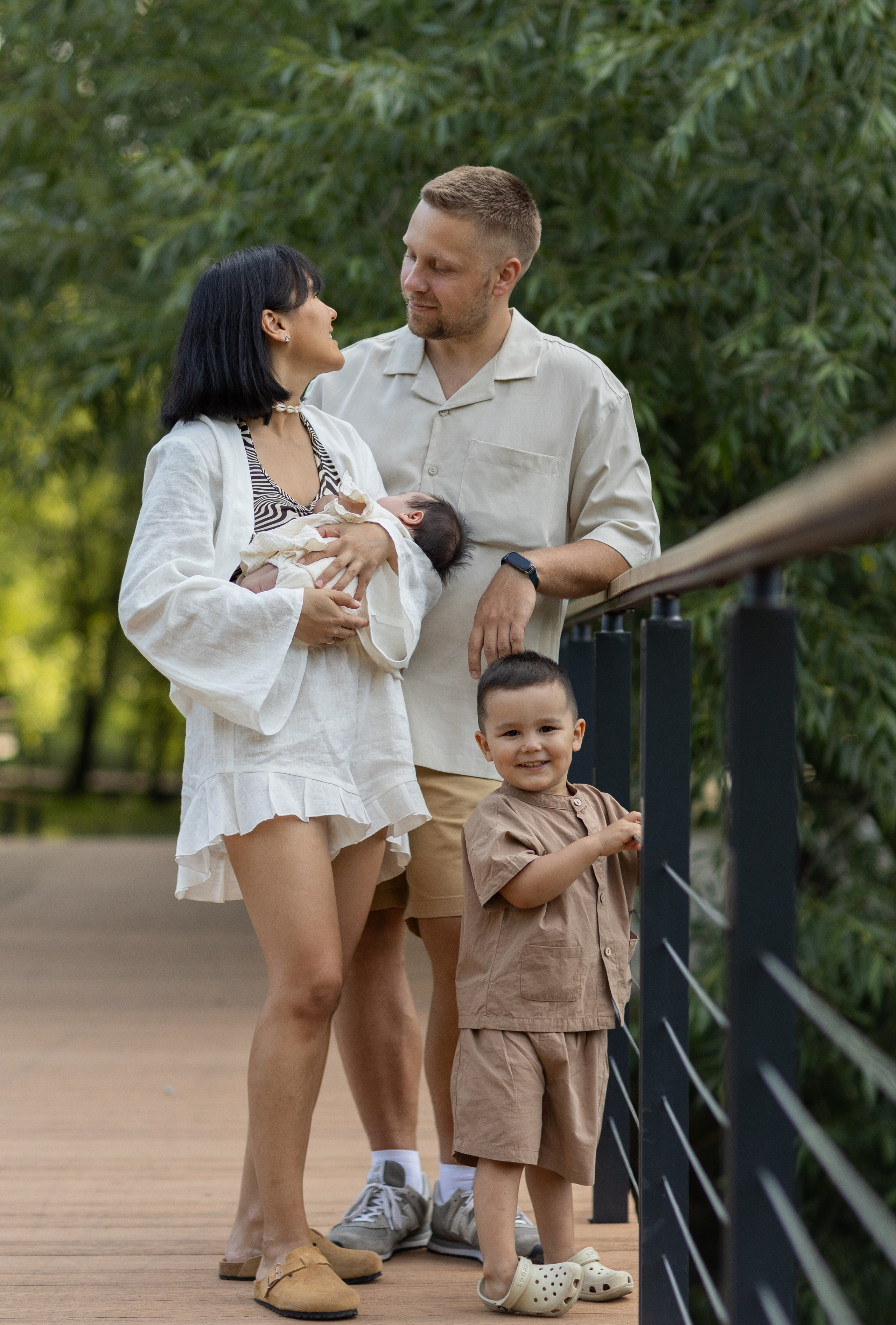 1 месяц Саше — летний пикник в парке. Семейный и детский фотограф в Москве Олеся Маркина
