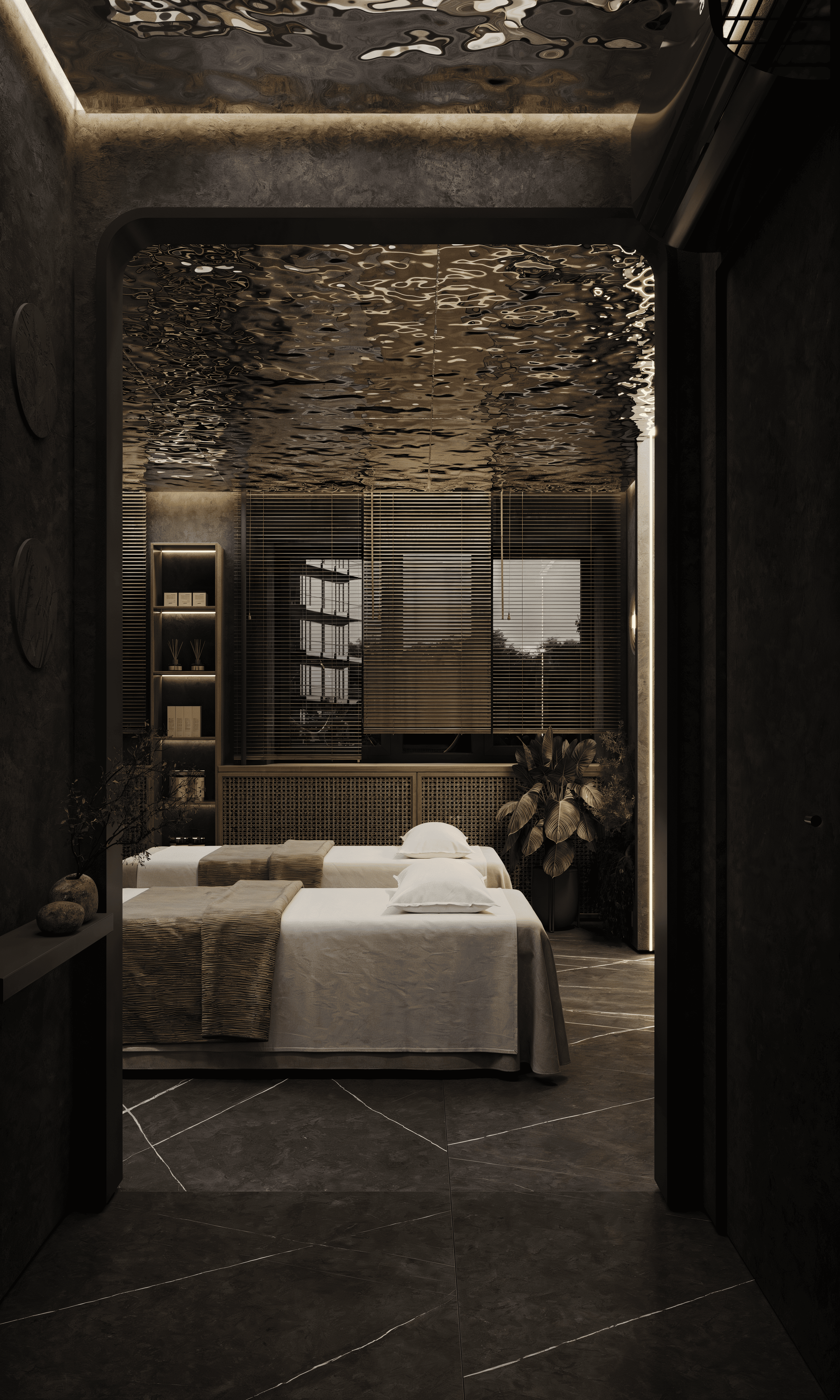 Спа салон IRDO г. Пермь. 3D Визуализация интерьера