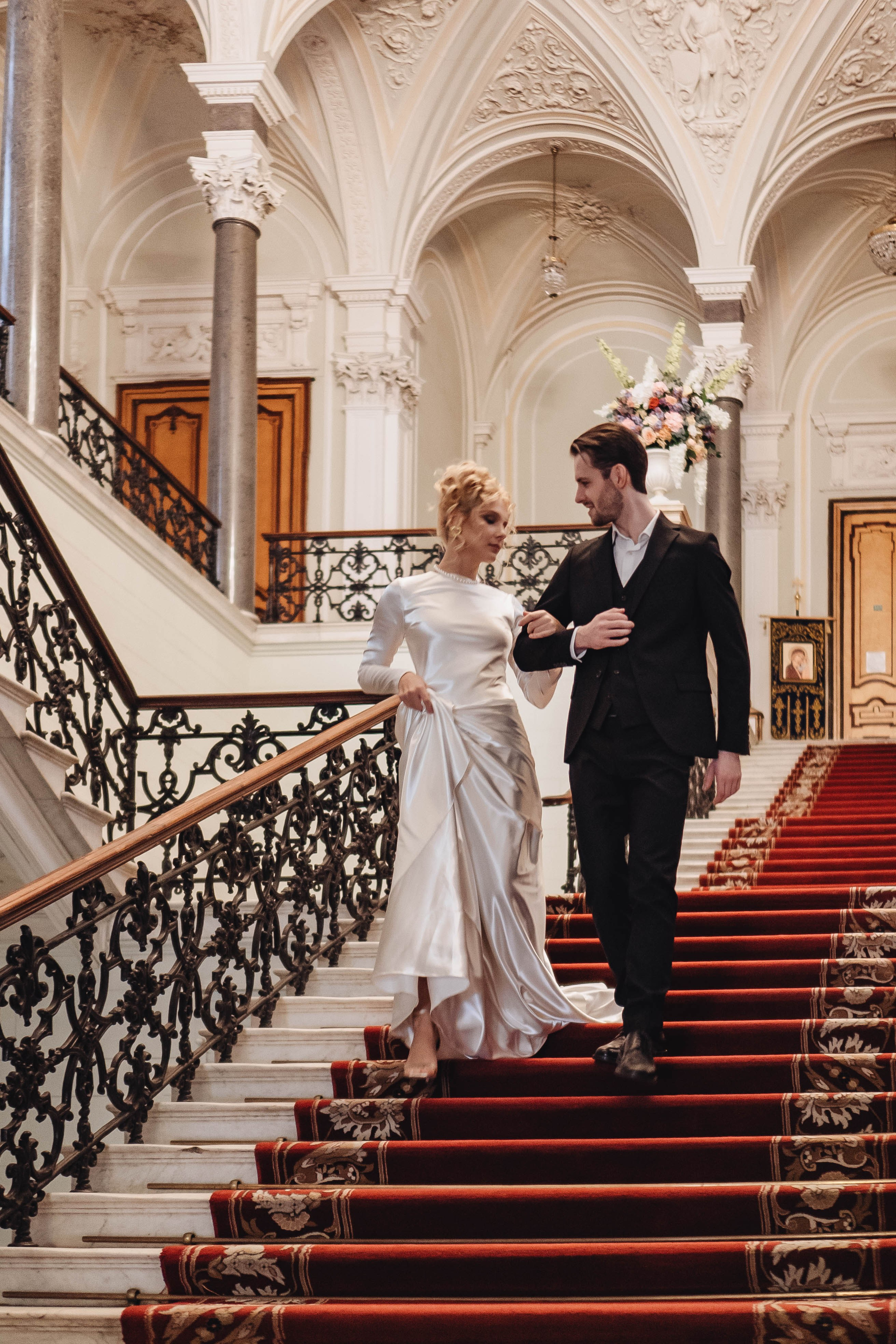 СВАДЕБНАЯ ФОТОСЕСИИЯ В НИКОЛАЕВСКОМ ДВОРЦЕ. Профессиональный фотограф, Санкт-Петербург — Виктория Богомолова