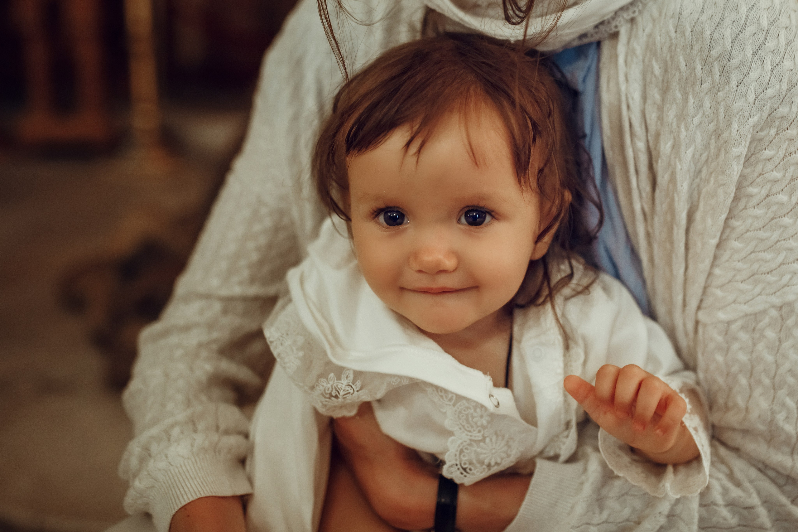 Крещение Даши. Фотограф на Крещение, семейный фотограф в Москве