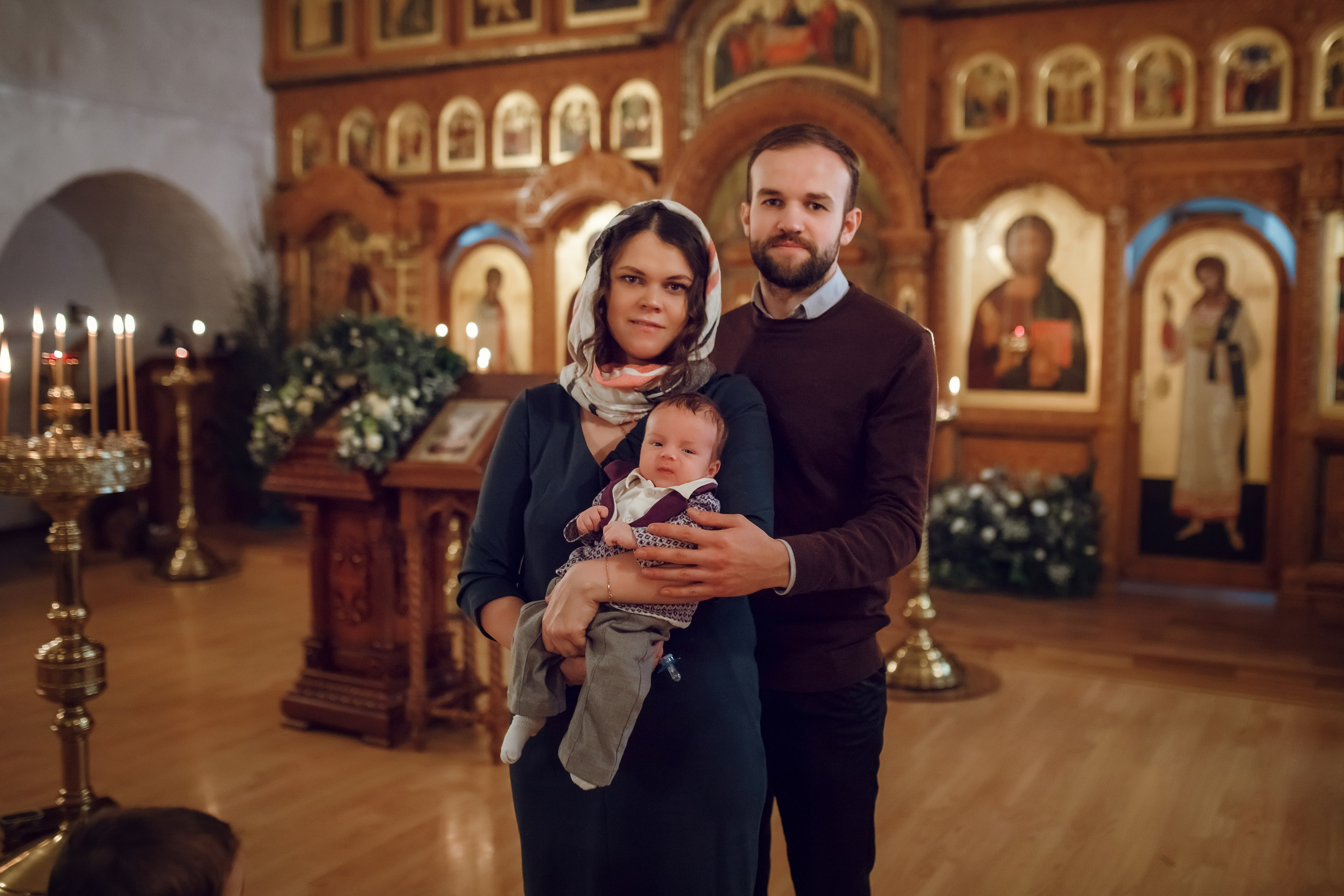 Крещение Саввы. Фотограф на Крещение, семейный фотограф в Москве