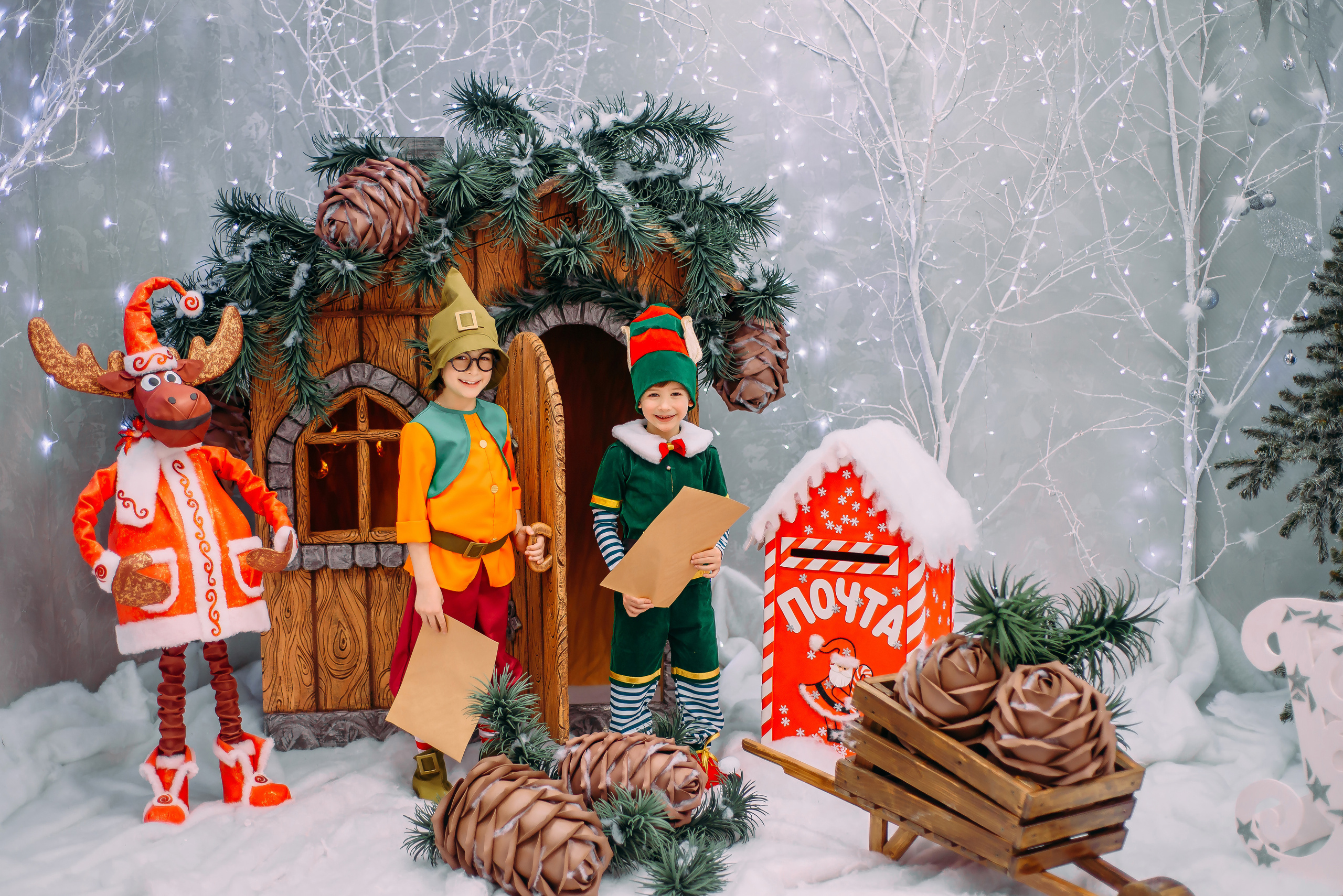 Гномик и Эльф. Детский и семейный фотограф Эльмира Веселова