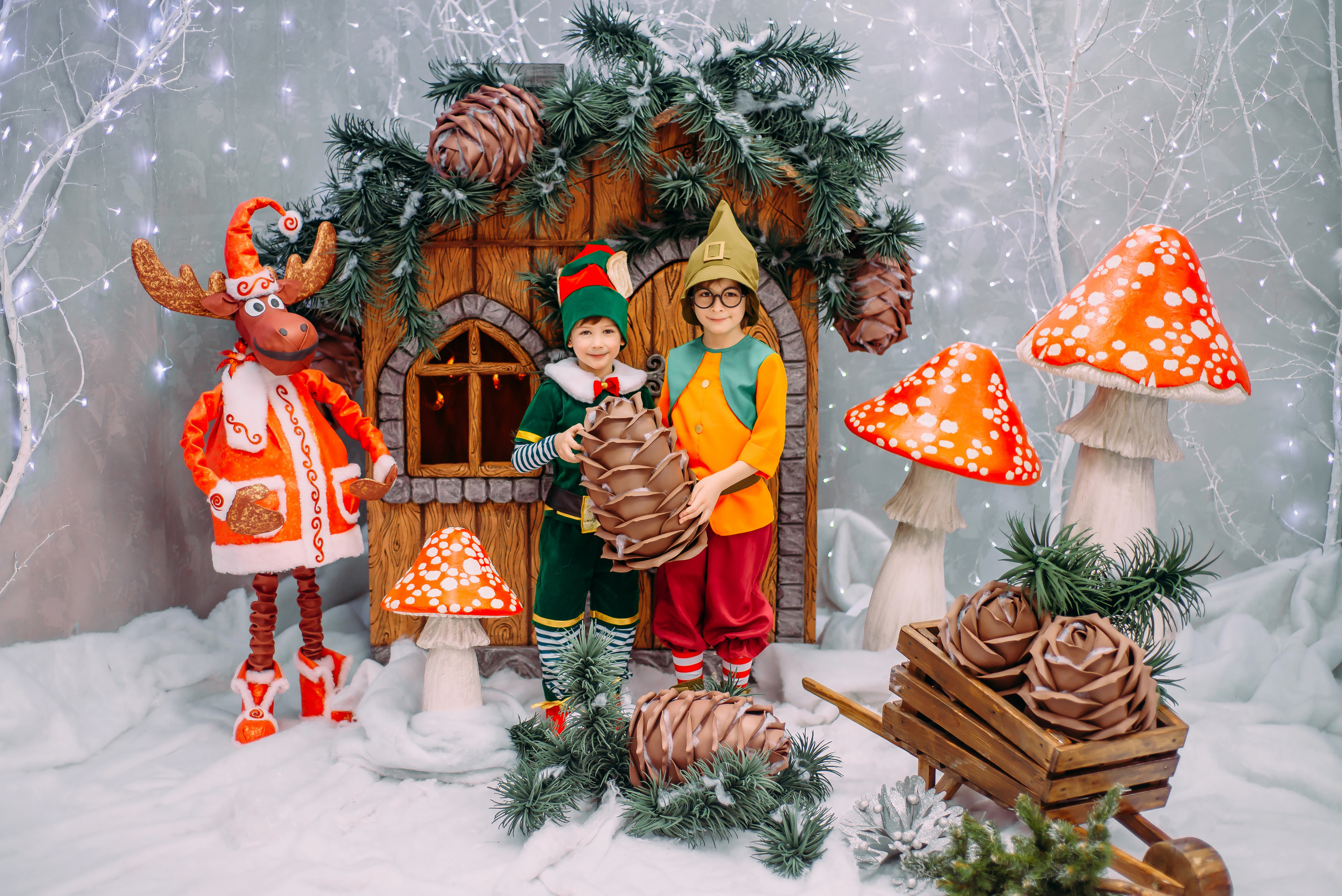 Гномик и Эльф. Детский и семейный фотограф Эльмира Веселова