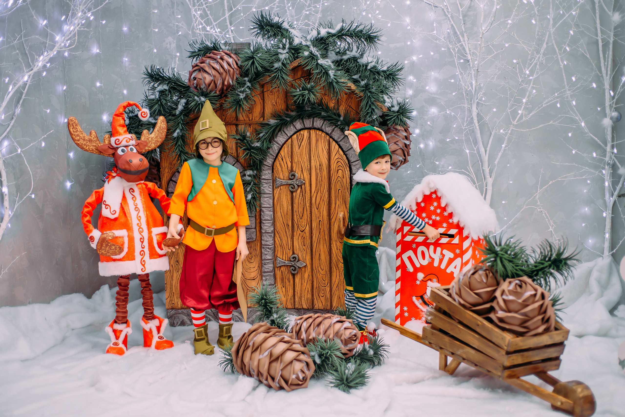 Гномик и Эльф. Детский и семейный фотограф Эльмира Веселова