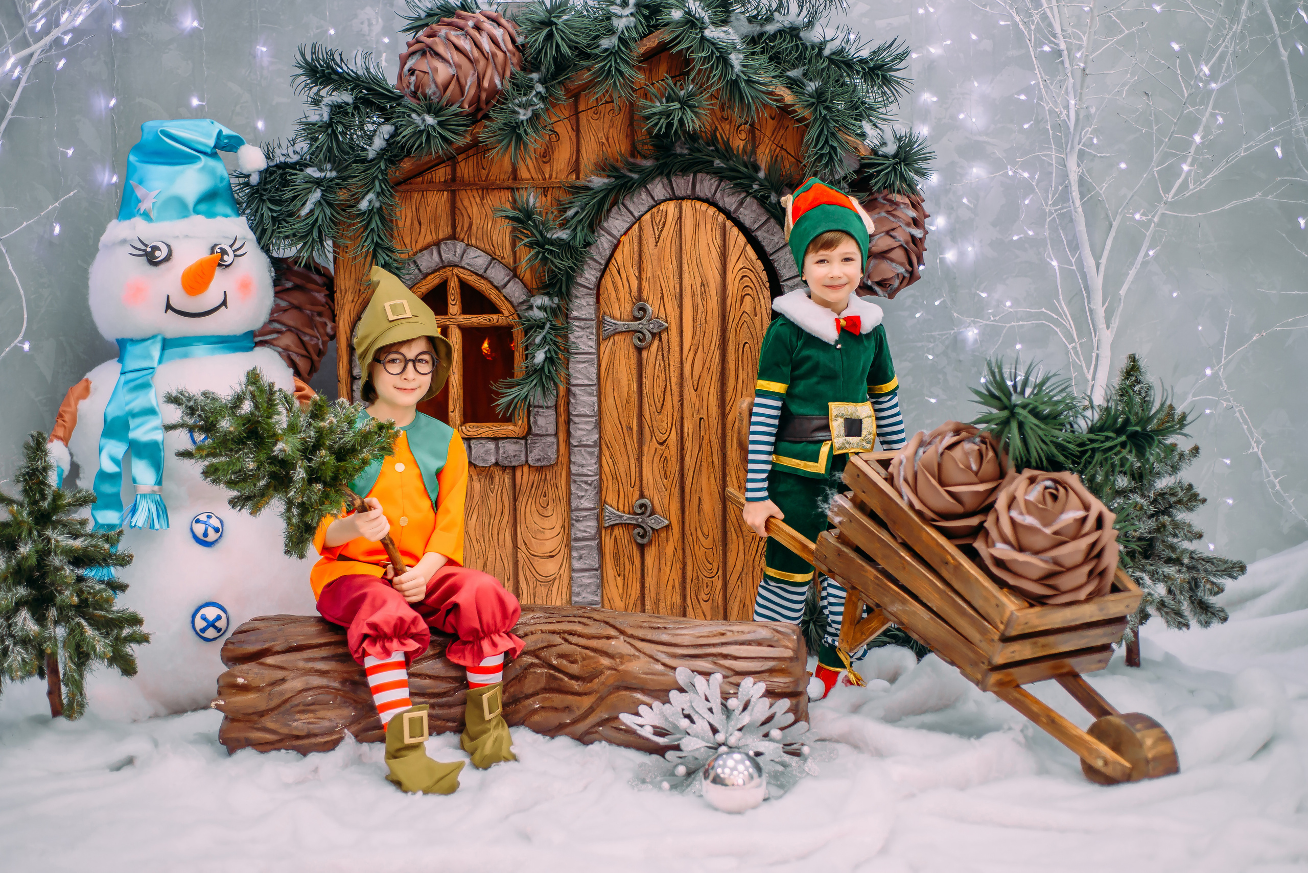 Гномик и Эльф. Детский и семейный фотограф Эльмира Веселова