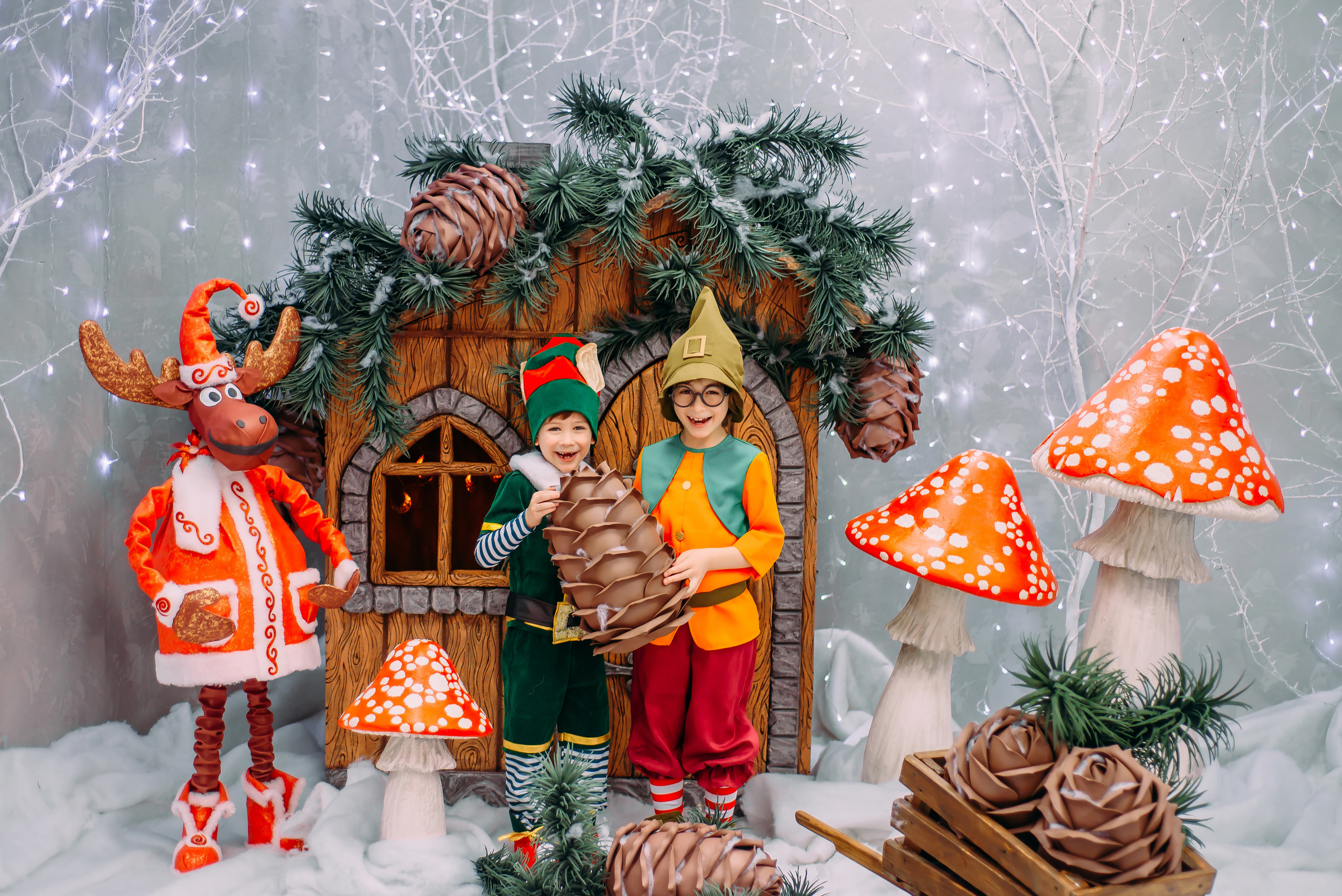 Гномик и Эльф. Детский и семейный фотограф Эльмира Веселова