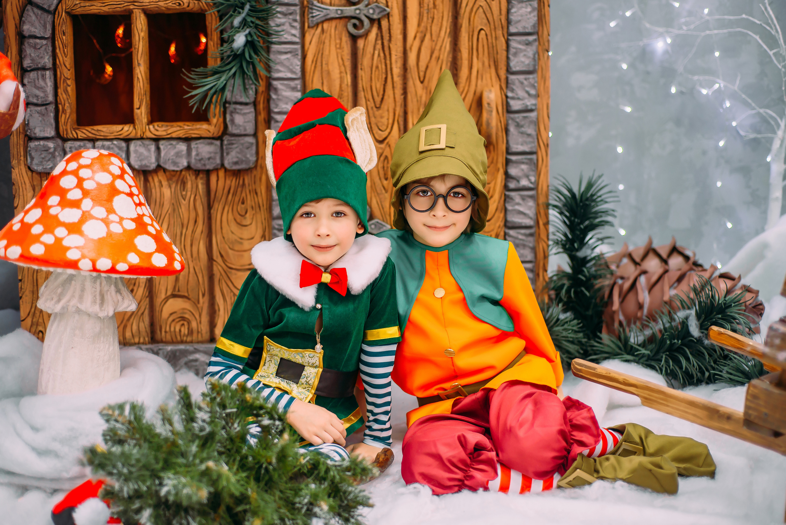 Гномик и Эльф. Детский и семейный фотограф Эльмира Веселова