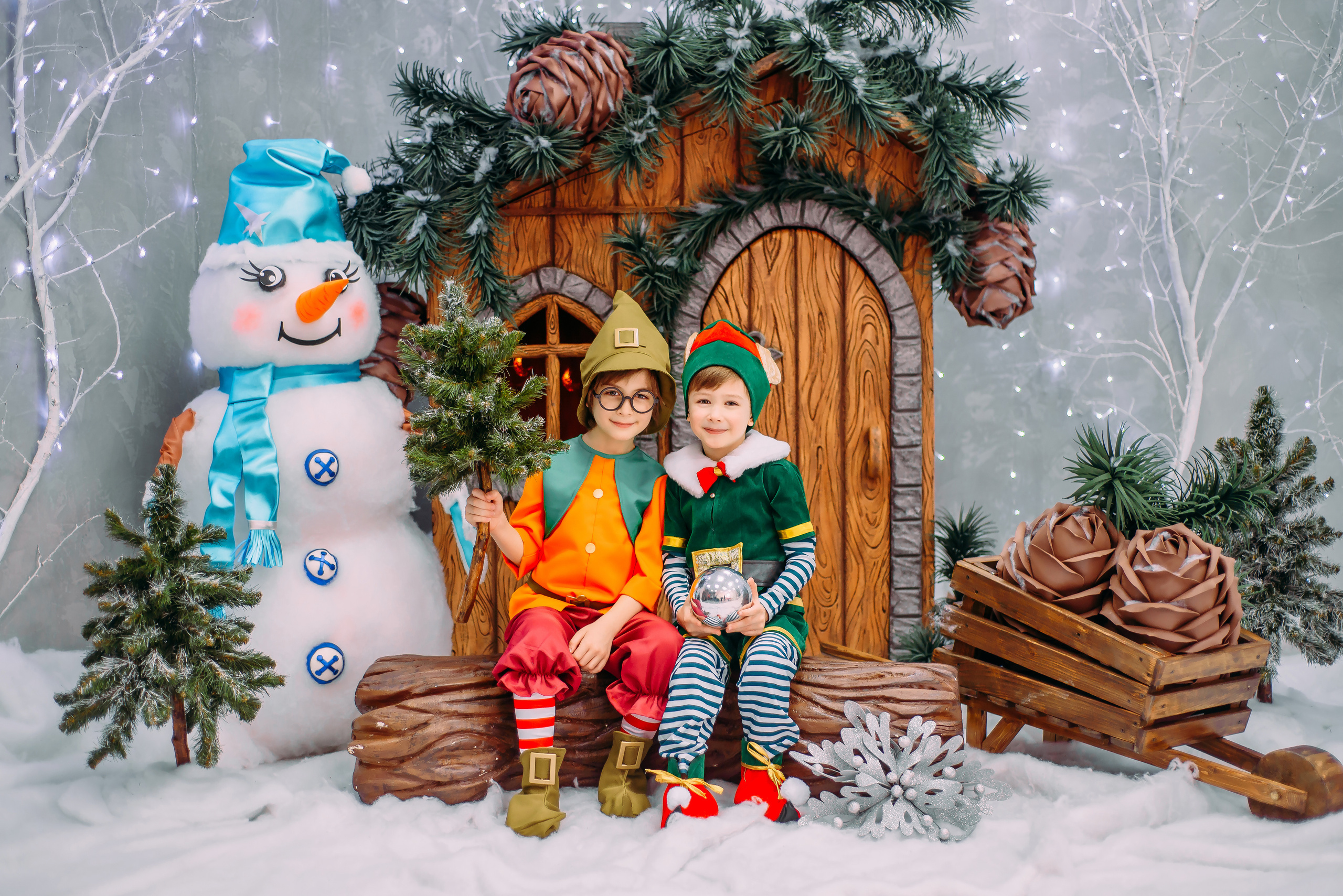 Гномик и Эльф. Детский и семейный фотограф Эльмира Веселова