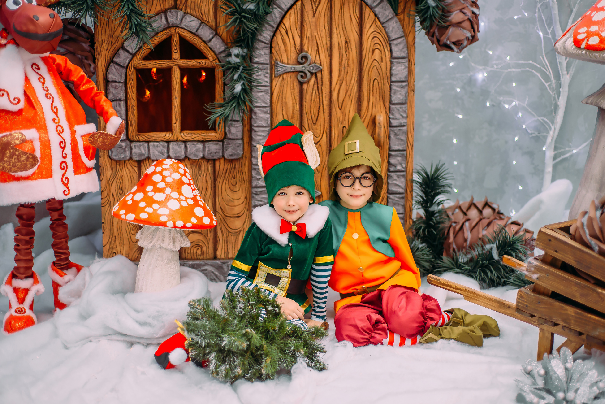 Гномик и Эльф. Детский и семейный фотограф Эльмира Веселова