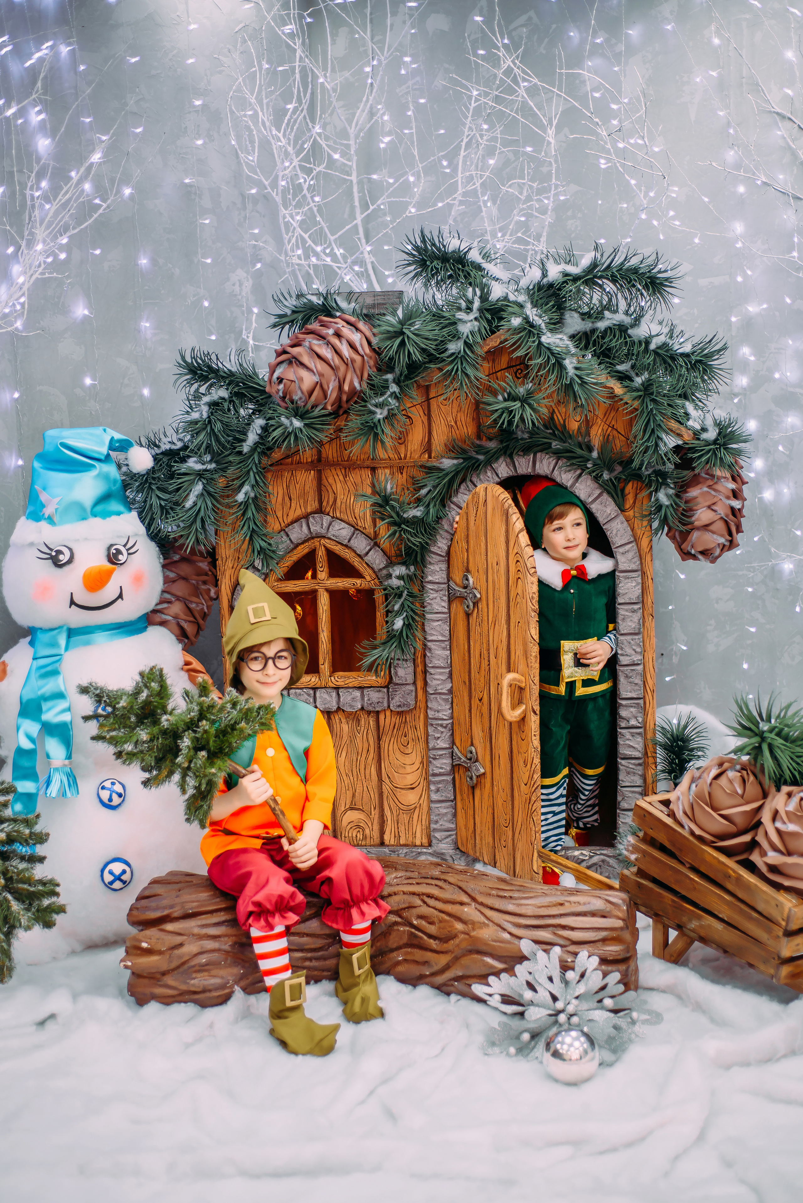 Гномик и Эльф. Детский и семейный фотограф Эльмира Веселова