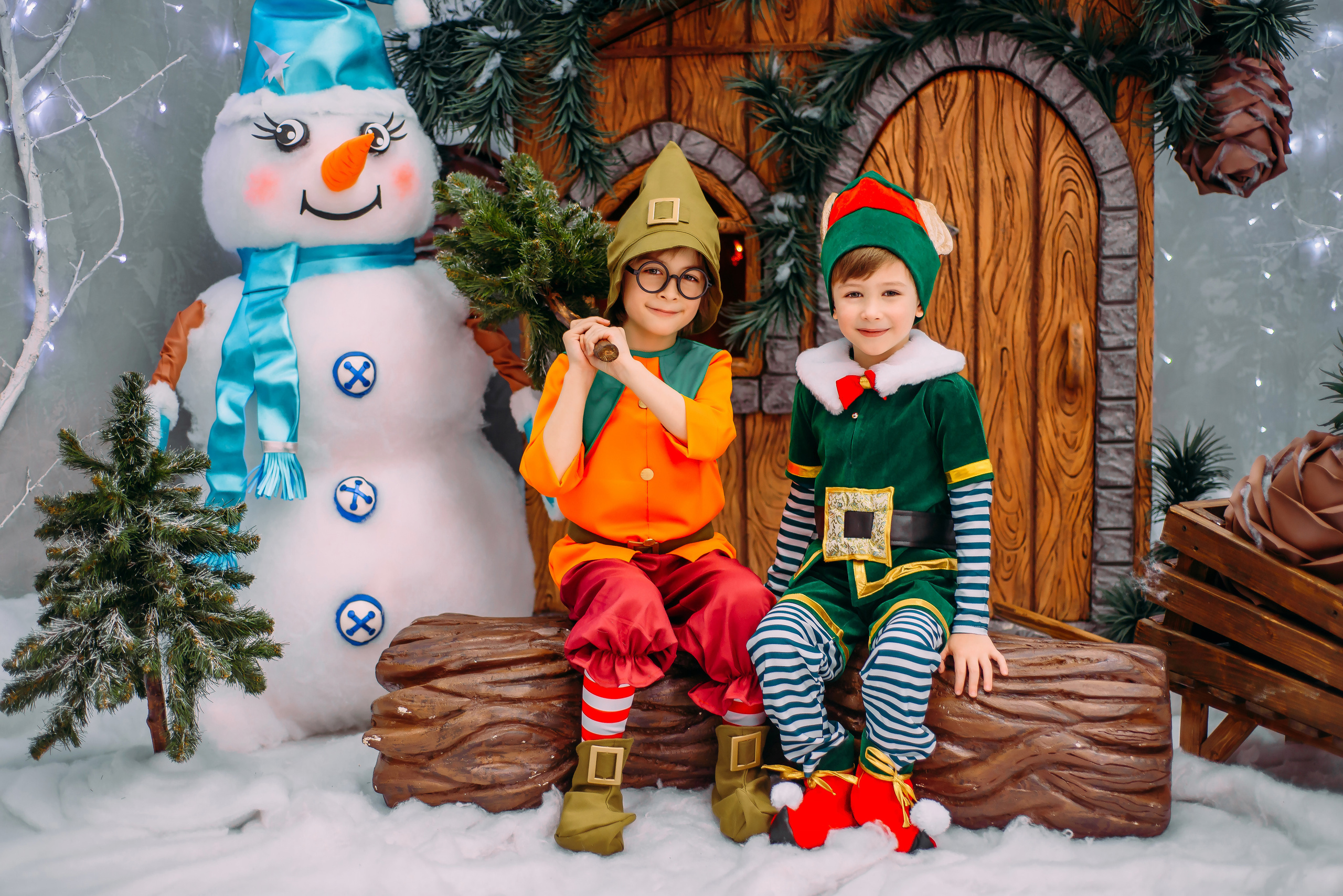 Гномик и Эльф. Детский и семейный фотограф Эльмира Веселова