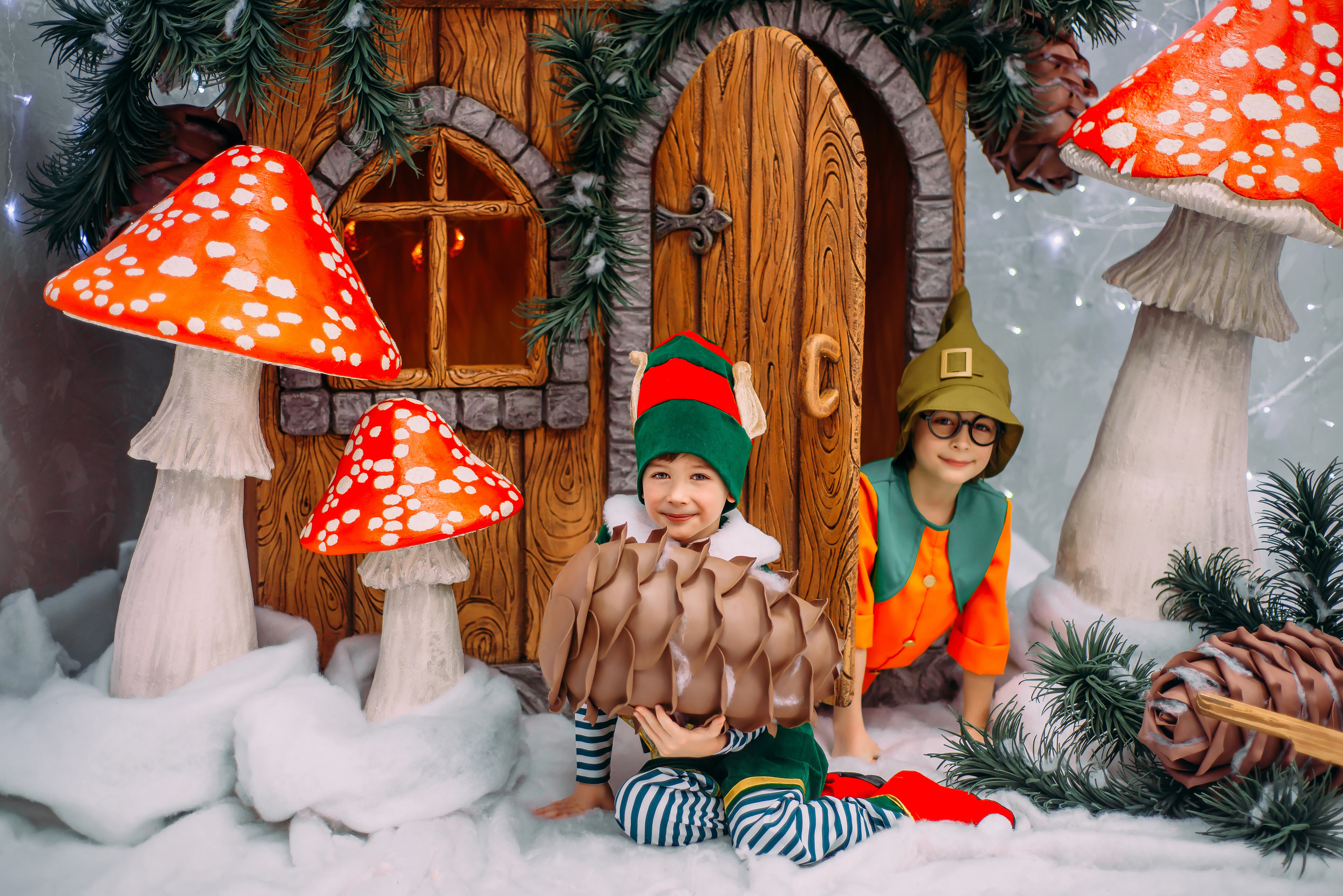 Гномик и Эльф. Детский и семейный фотограф Эльмира Веселова