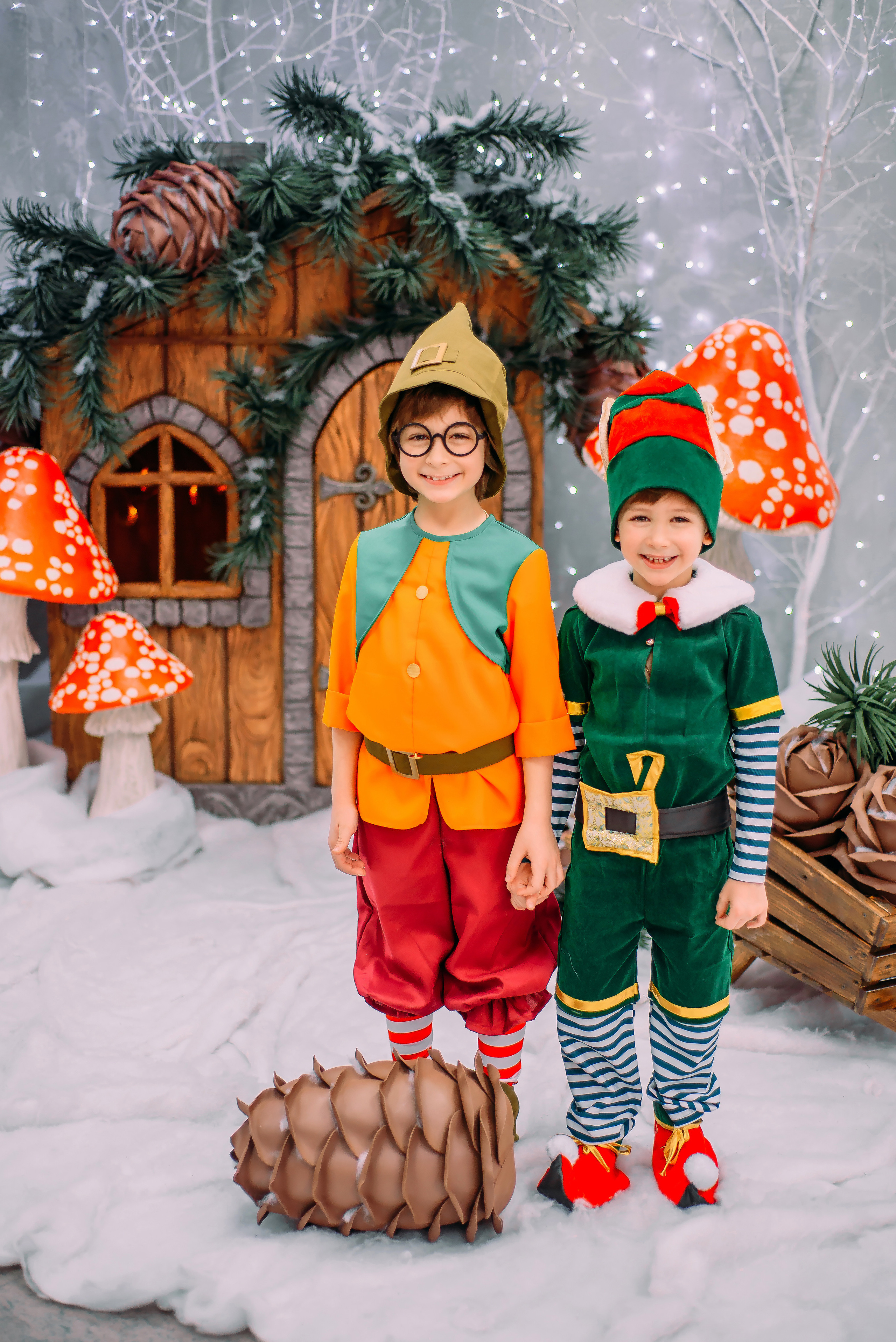 Гномик и Эльф. Детский и семейный фотограф Эльмира Веселова