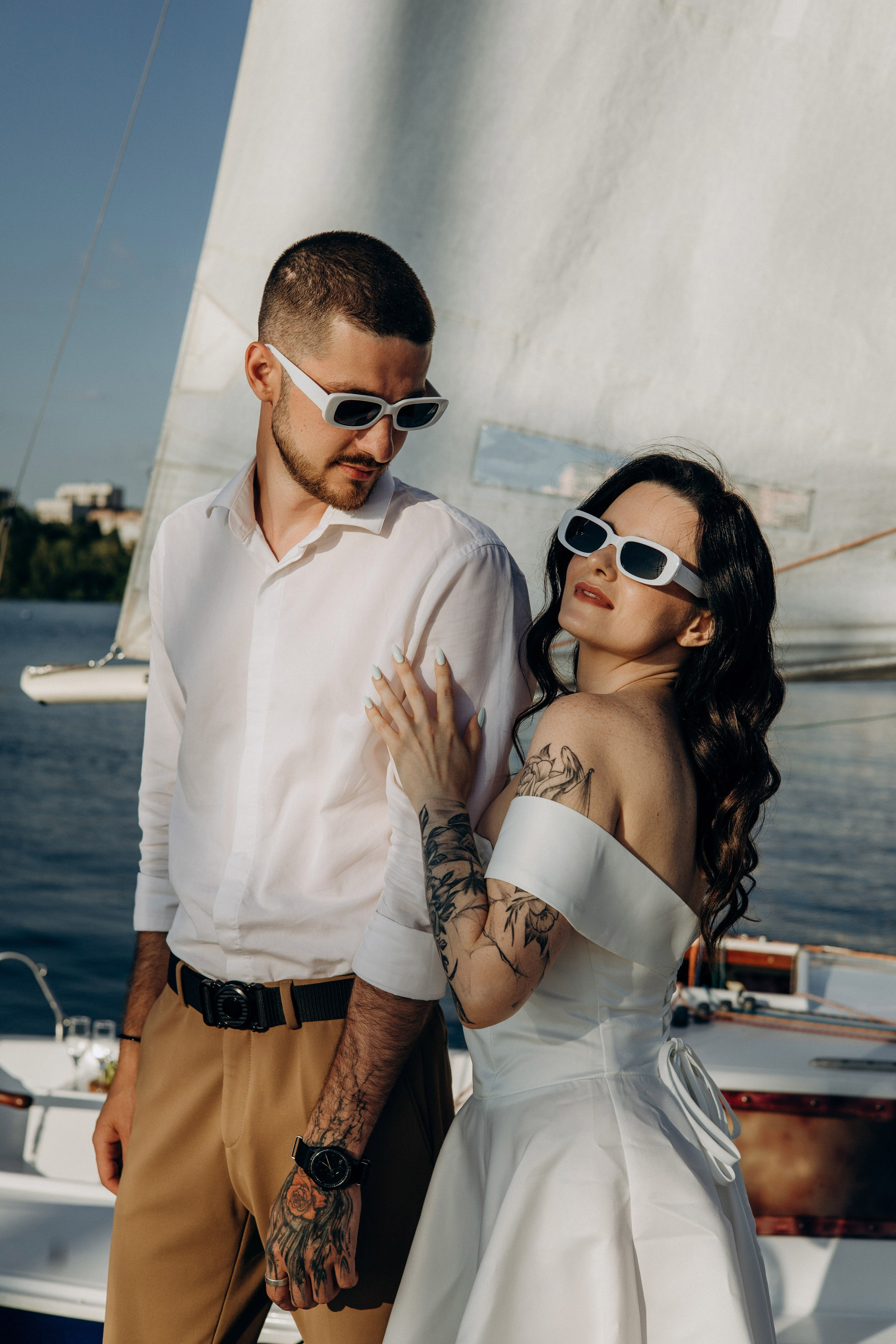 Катя, Максим, яхта. Портретный и семейный фотограф в Воронеже Ксения Ремизова