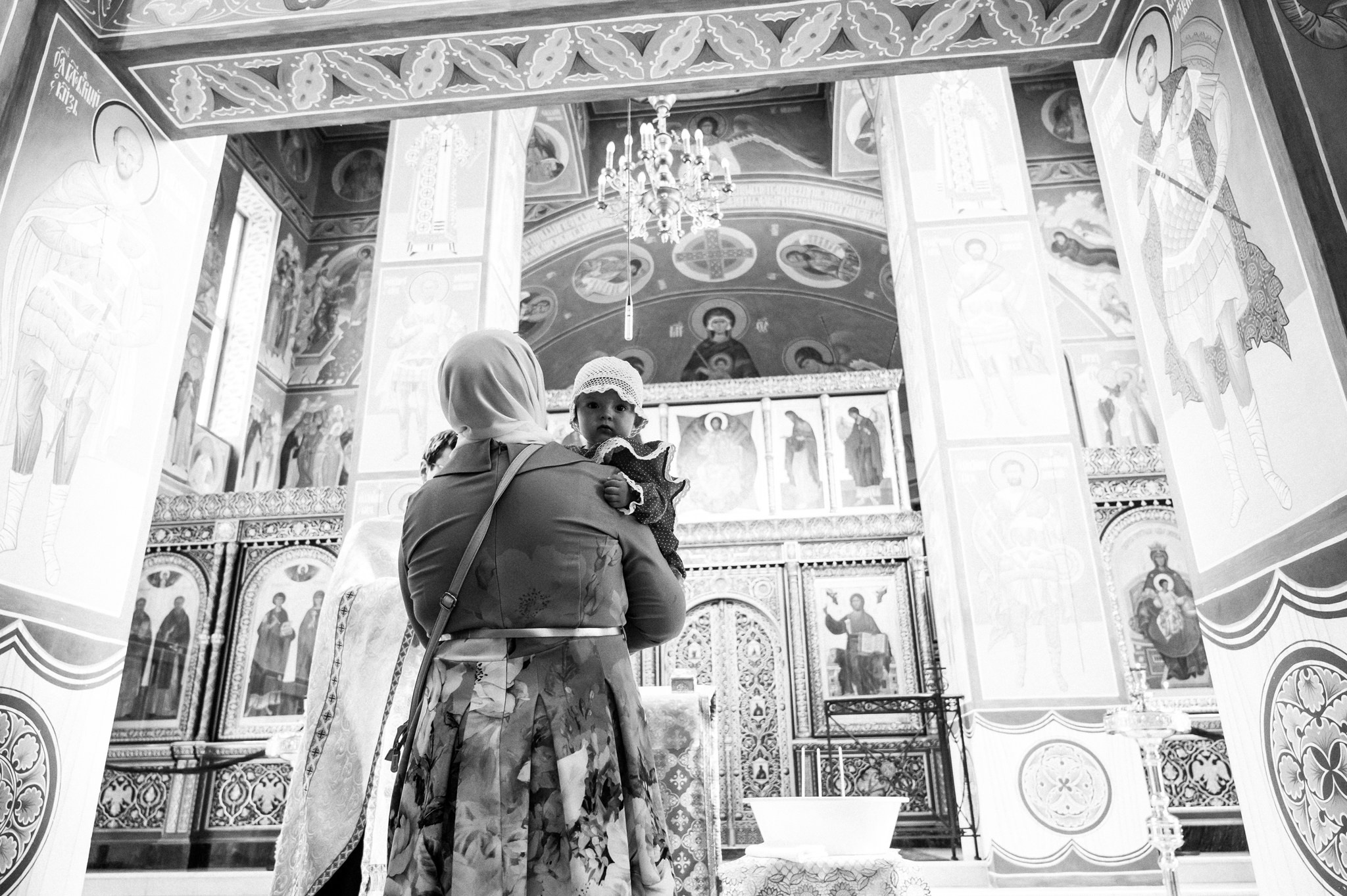 Крещение в храме. Свадебный и семейный фотограф из Санкт-Петербурга Климов Анатолий