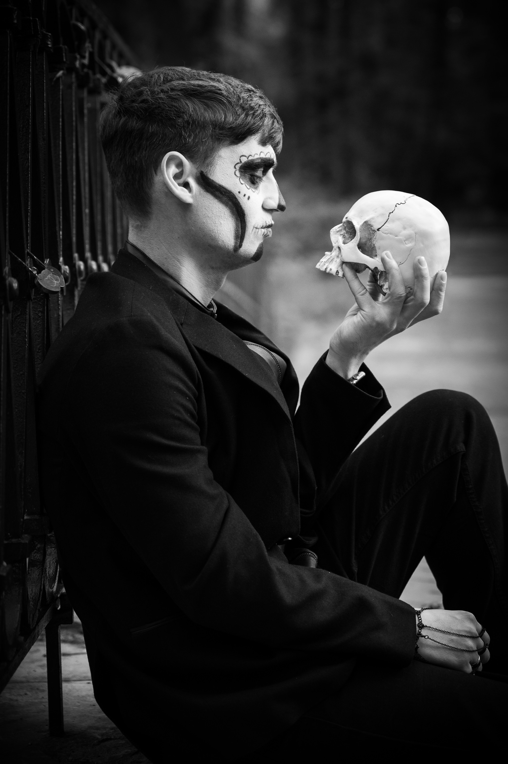 Halloween (Roman and Natalia). Photographer in Moscow Anna Chistiakova