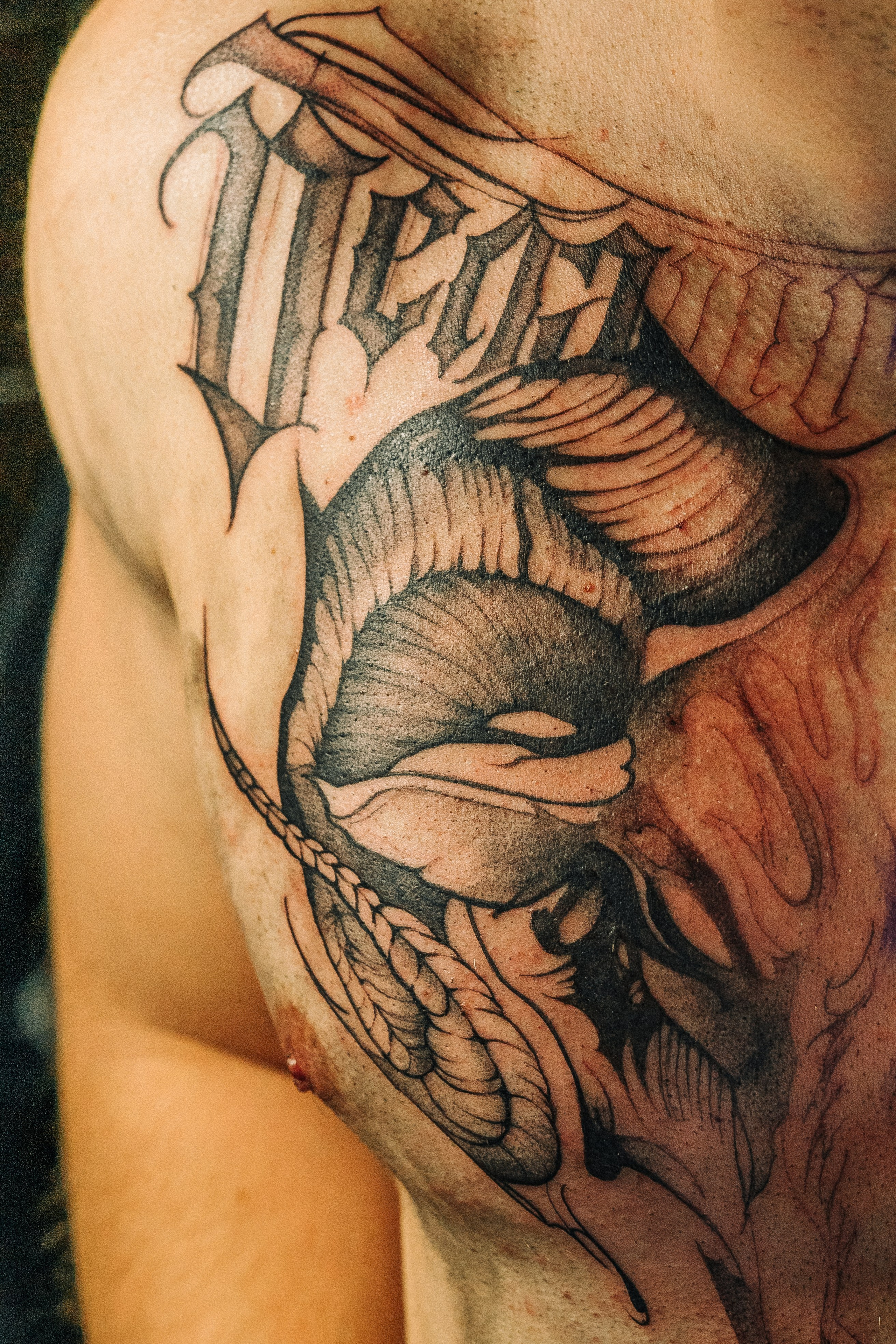 Фотограф для тату салона Александр Шалагин