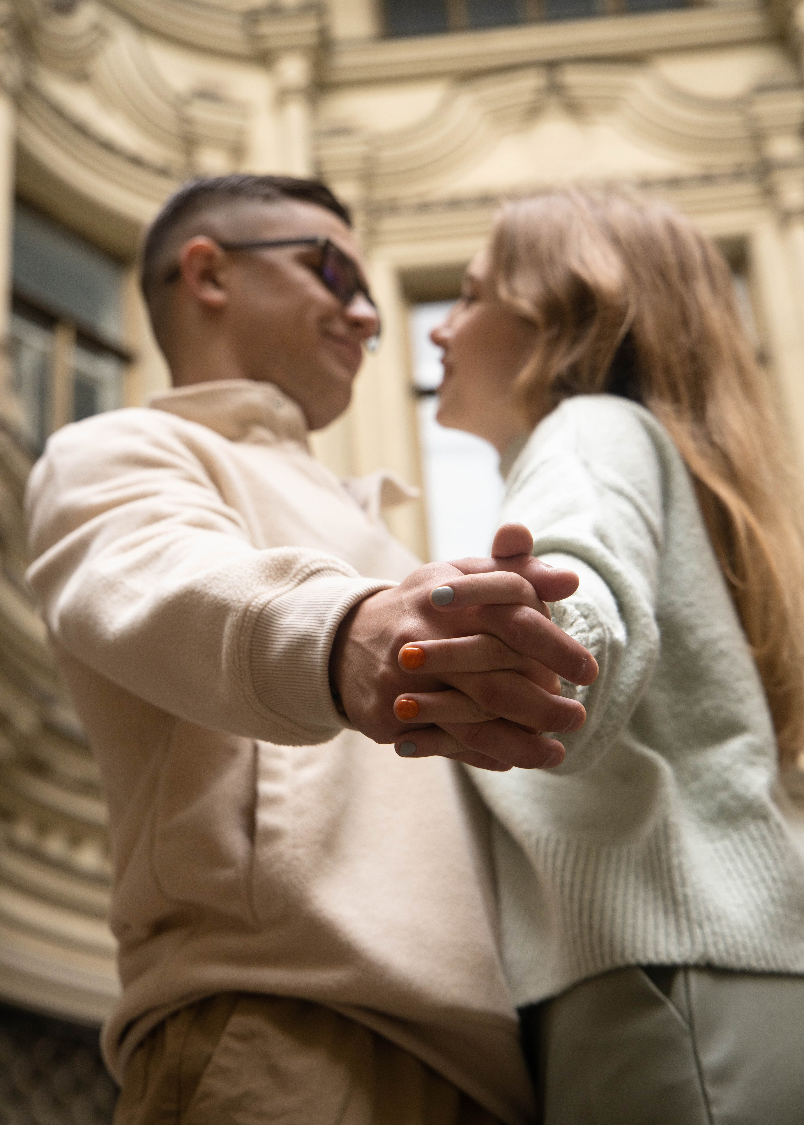Love story. Фотосессия новорожденных в Москве и Московской области