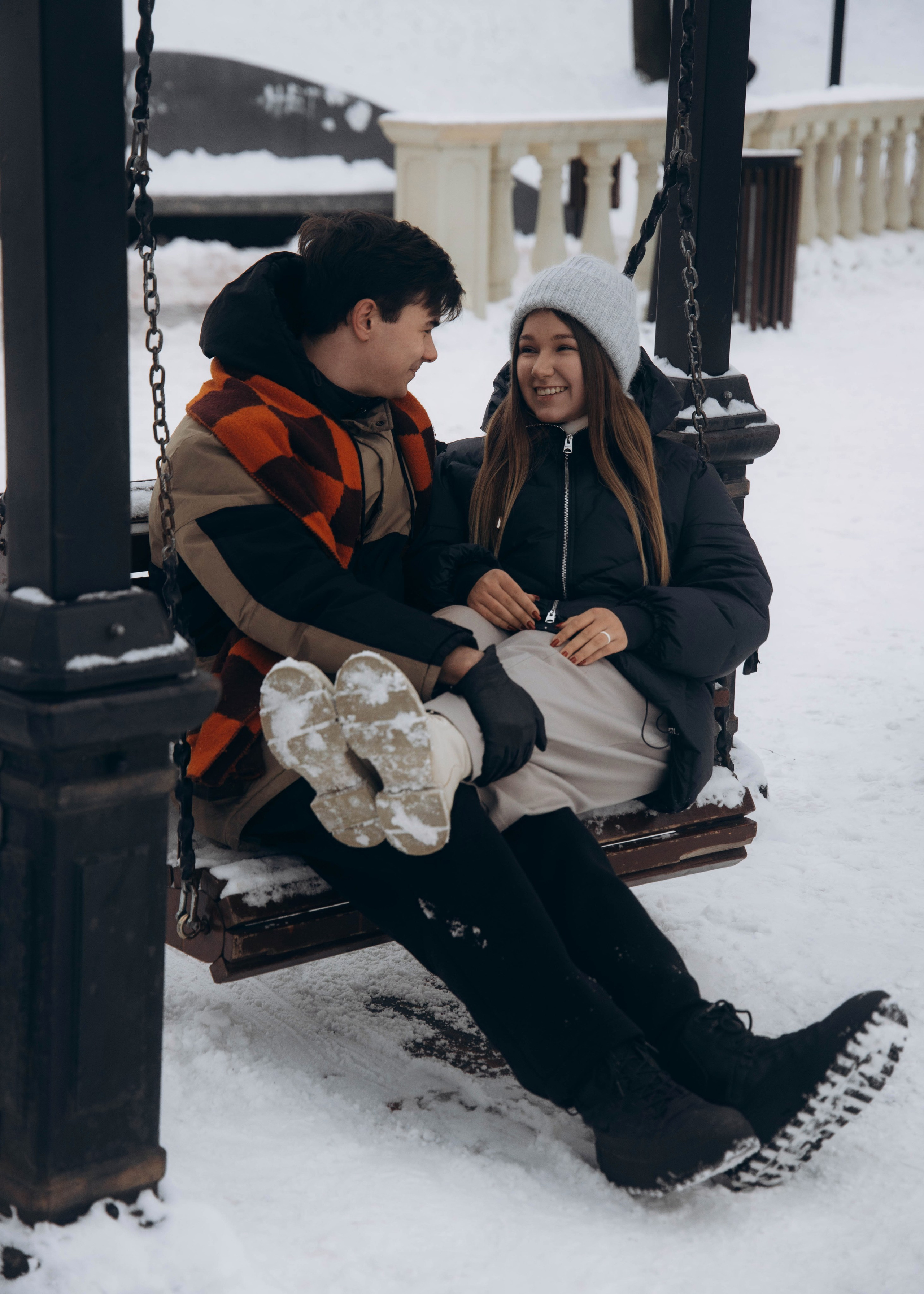 Love story. Фотосессия новорожденных в Москве и Московской области