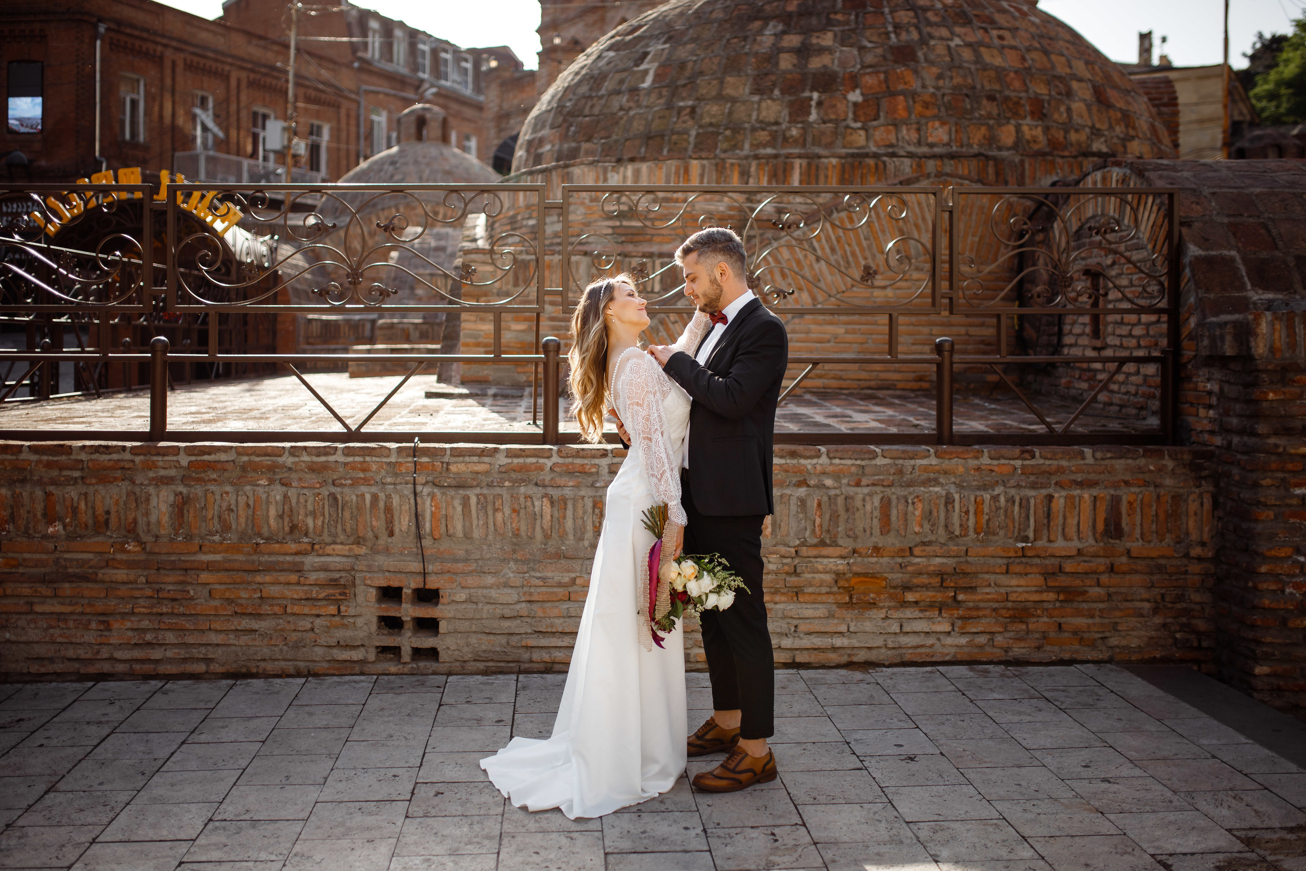 Свадьба для двоих в старом Тбилиси. Свадебный фотограф в Крыму и Севастополе Ольга Баскакова