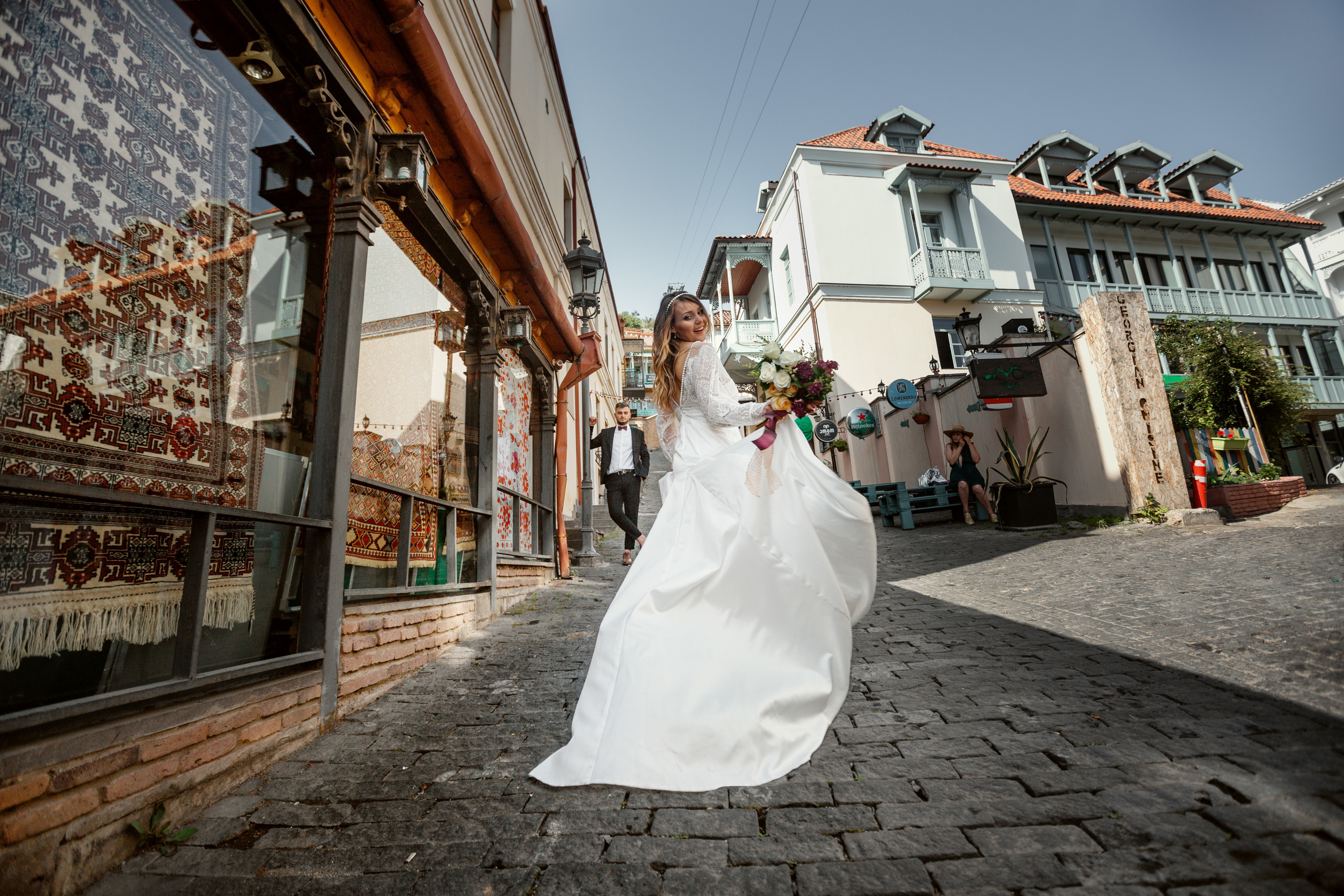 Свадьба для двоих в старом Тбилиси. Свадебный фотограф в Крыму и Севастополе Ольга Баскакова
