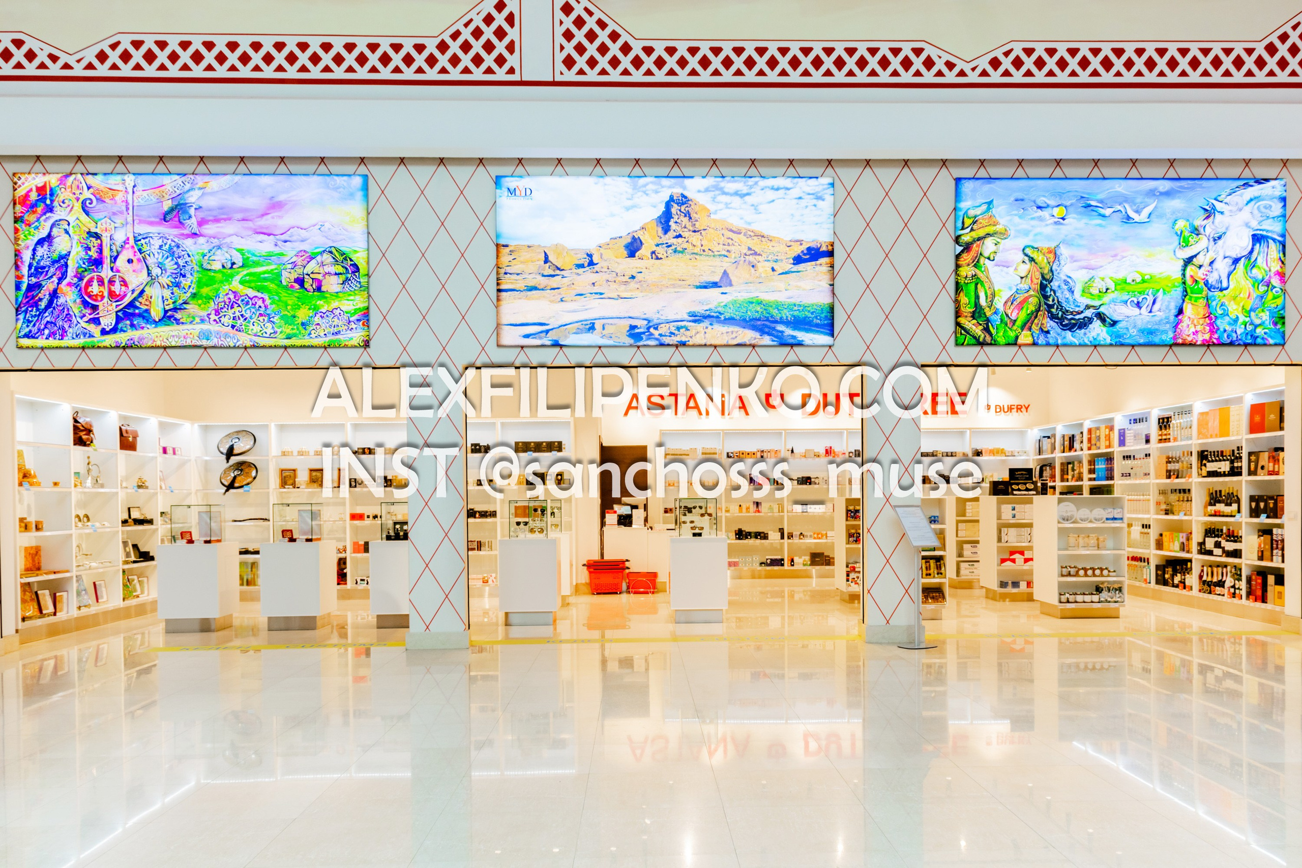 Фотосъемка для рекламного оператора MYD Production в Аэропорту Астаны. Фотограф интерьера недвижимости и архитектуры в Астане