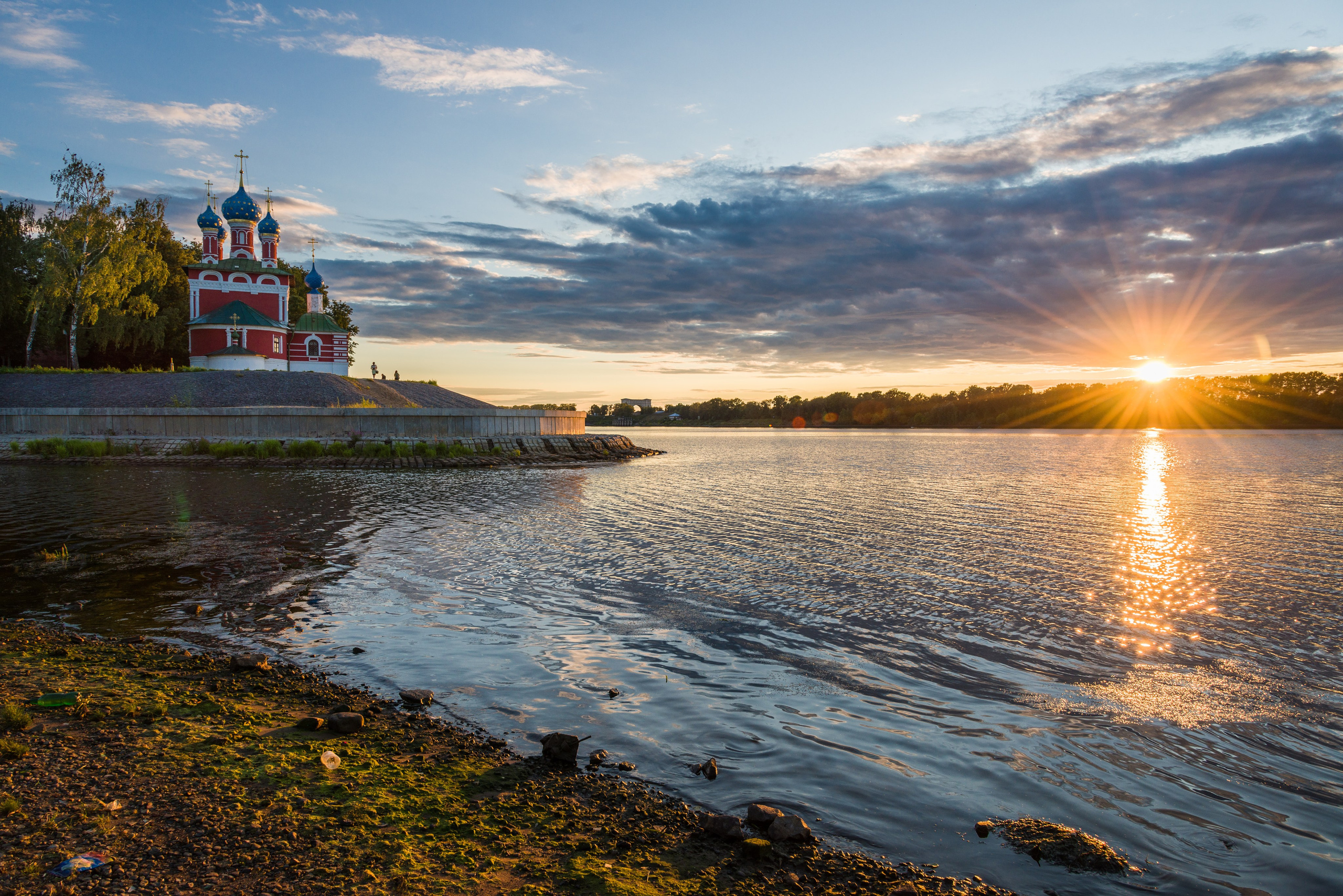 Углич — один из городов Золотого кольца России. Пейзажный фотограф Сергей Пестерев. Фото природы