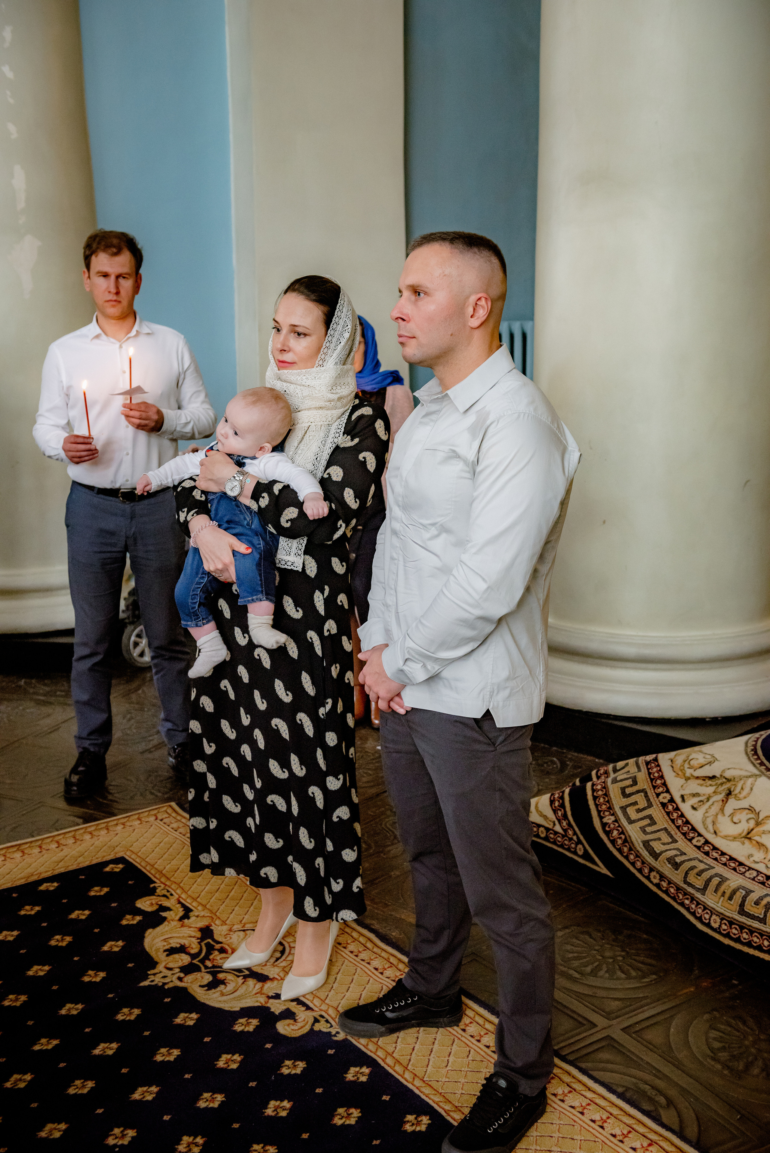Крещение в Храме на Иконы Божей Матери Всех Скорбящих. Станислав Тюрин Фотограф Москва. Индивидуальные и семейные фотосессии;