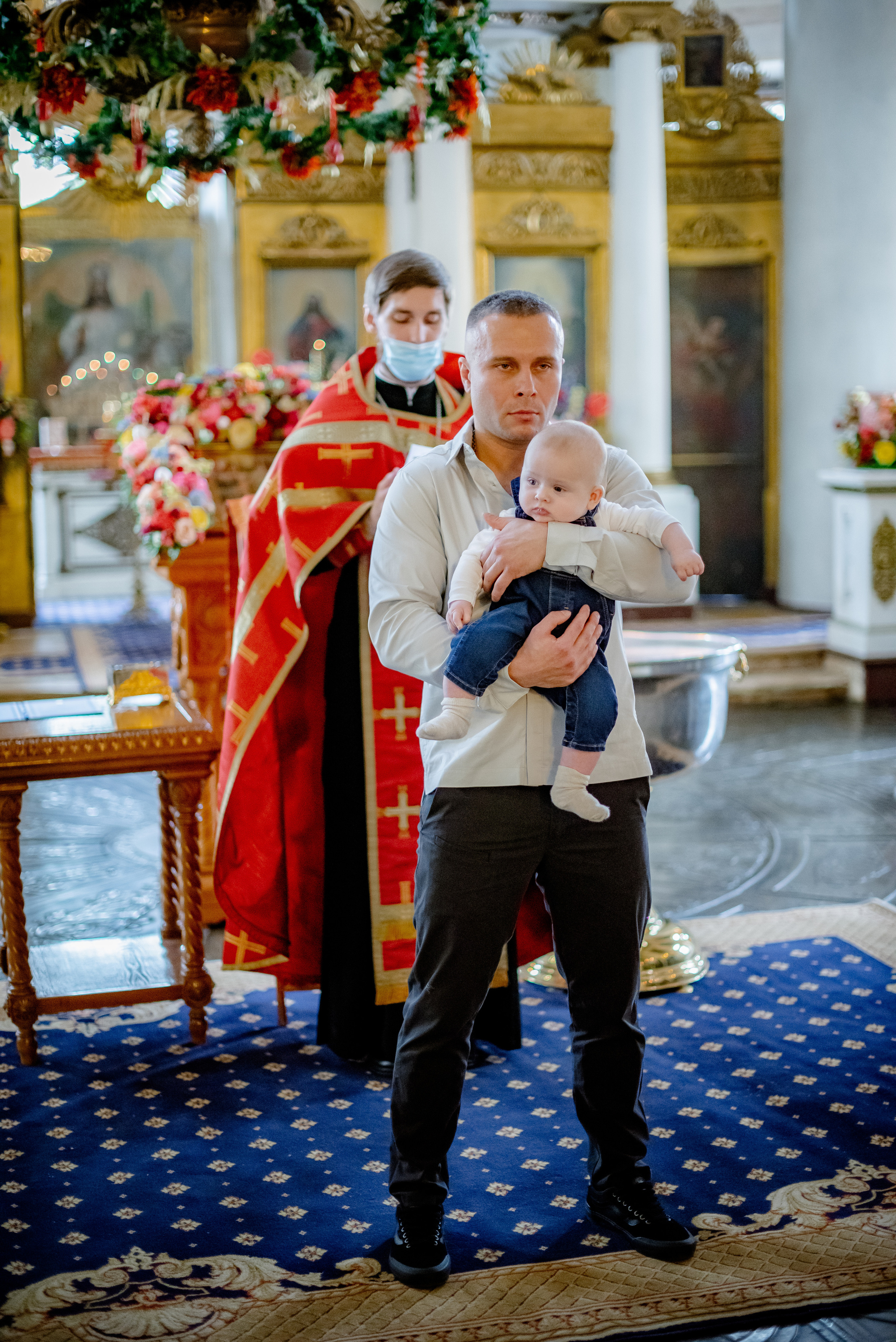Крещение в Храме на Иконы Божей Матери Всех Скорбящих. Станислав Тюрин Фотограф Москва. Индивидуальные и семейные фотосессии;
