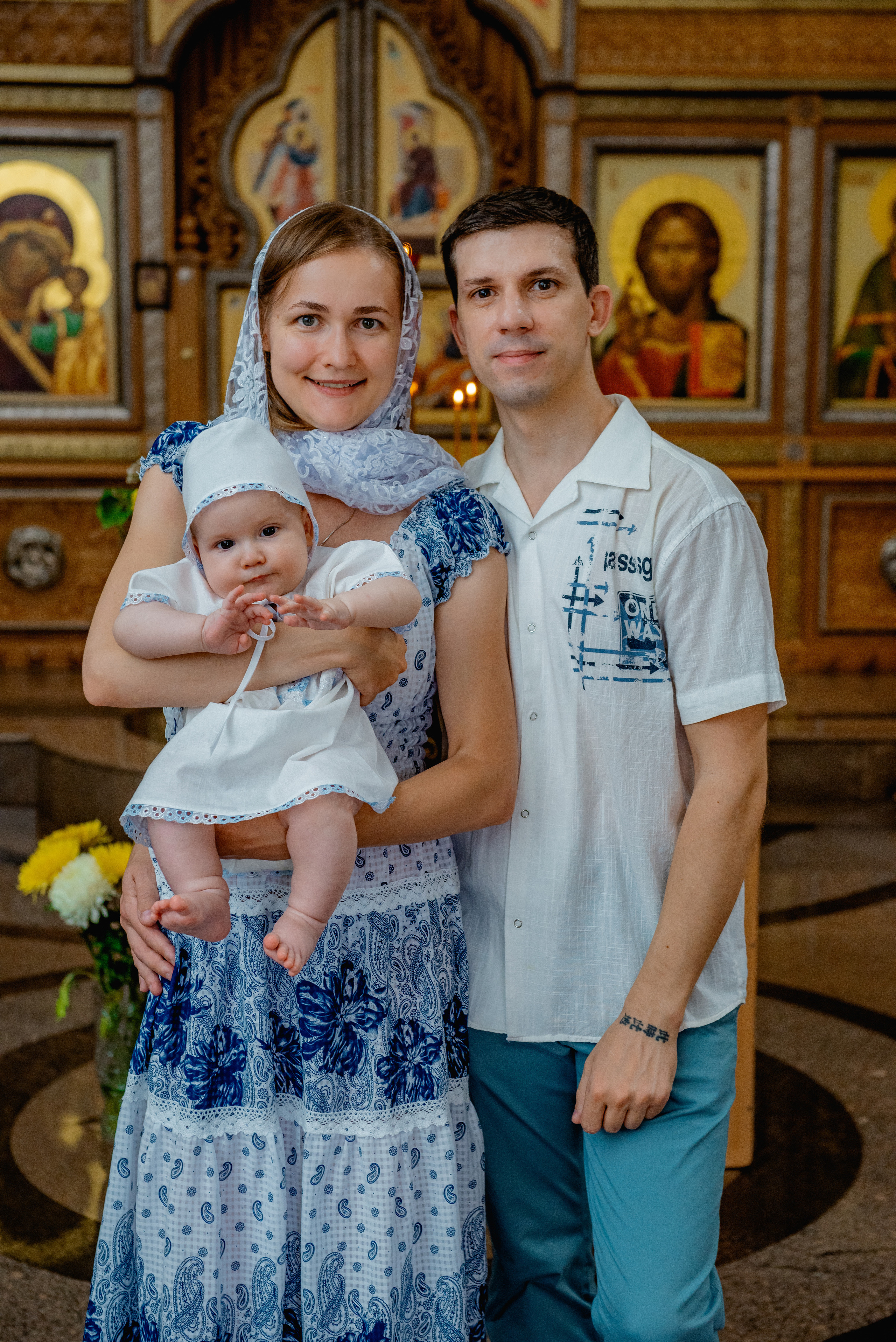 Крещение Артема. Станислав Тюрин Фотограф Москва. Индивидуальные и семейные фотосессии;