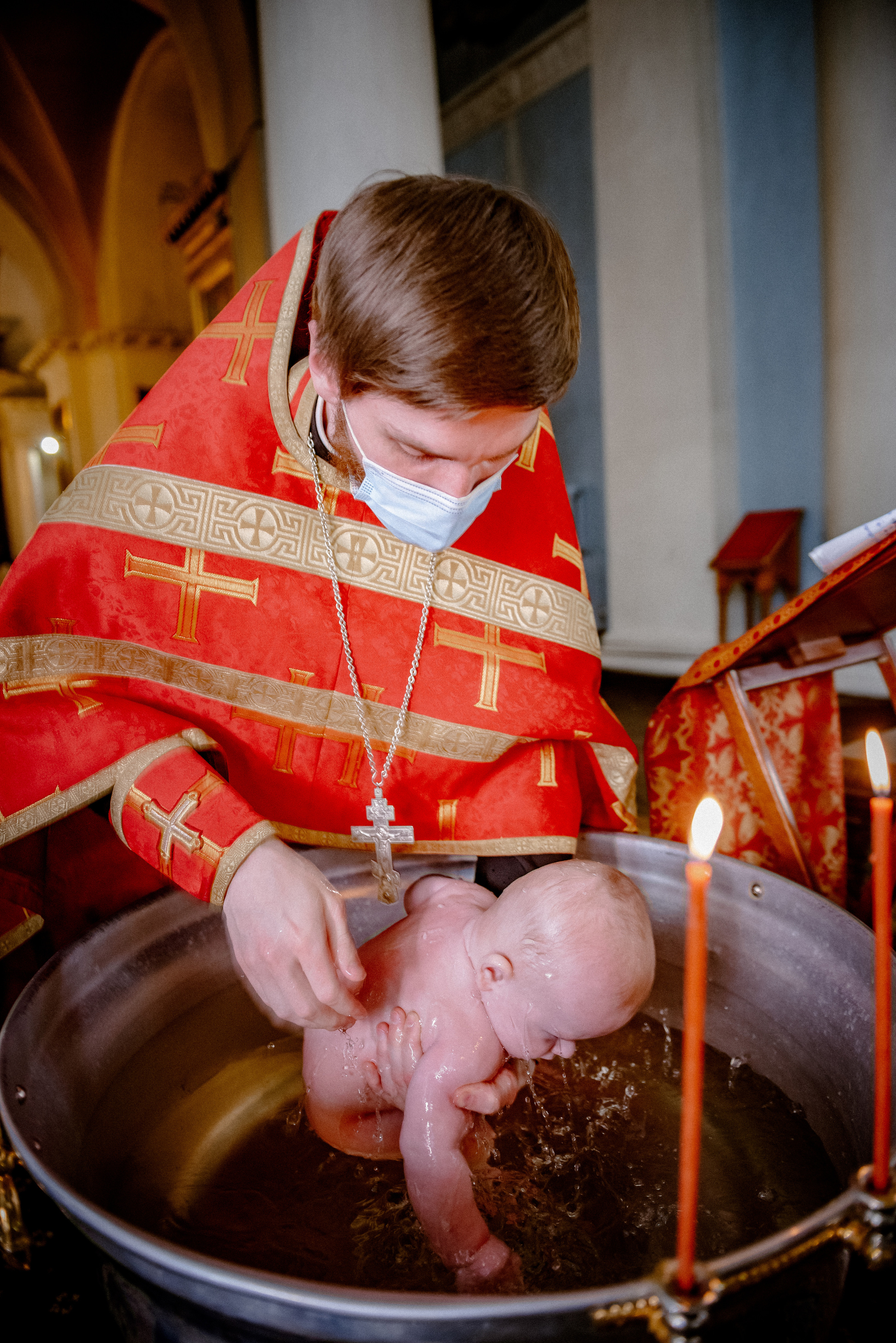 Крещение в Храме на Иконы Божей Матери Всех Скорбящих. Станислав Тюрин Фотограф Москва. Индивидуальные и семейные фотосессии;