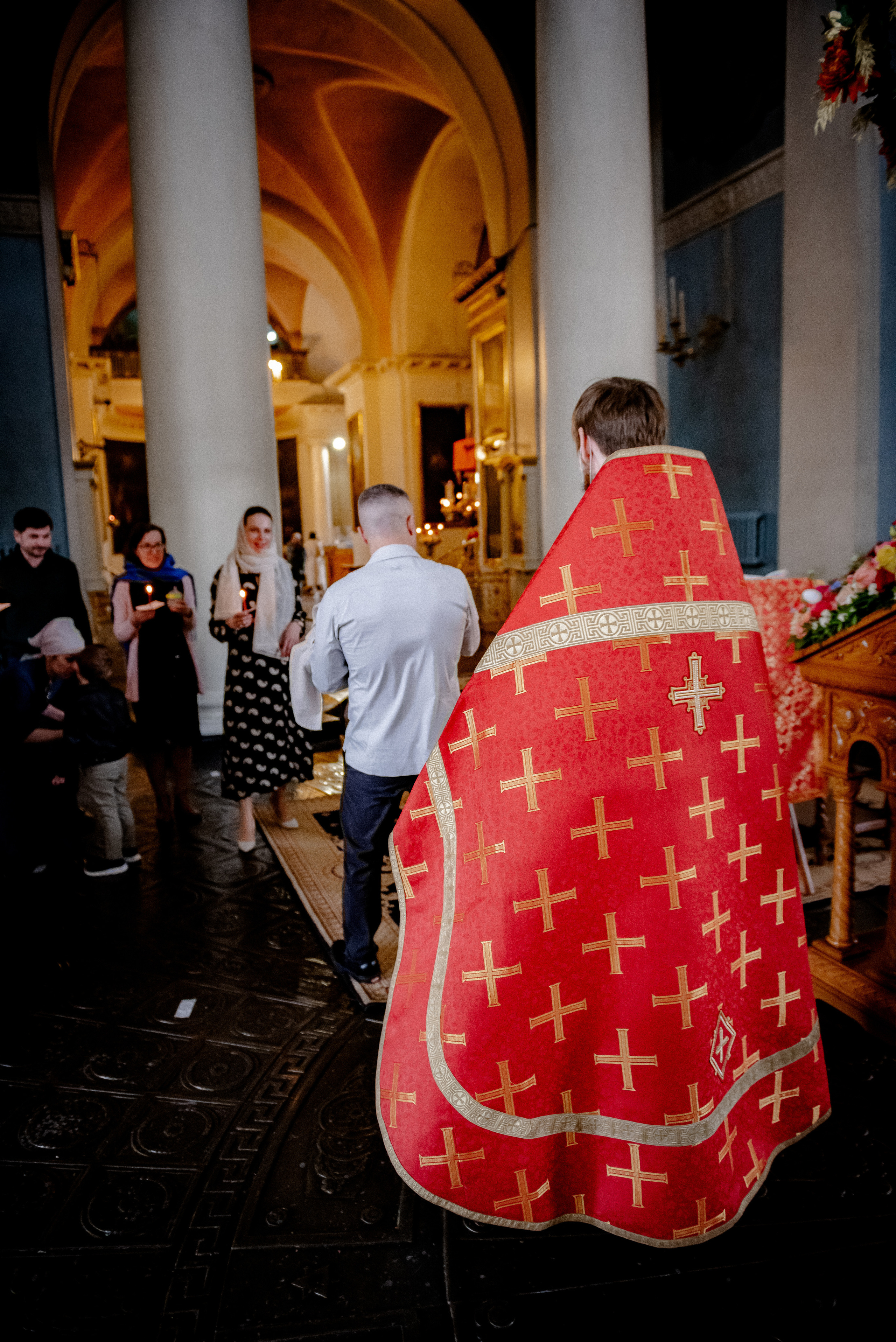 Крещение в Храме на Иконы Божей Матери Всех Скорбящих. Станислав Тюрин Фотограф Москва. Индивидуальные и семейные фотосессии;