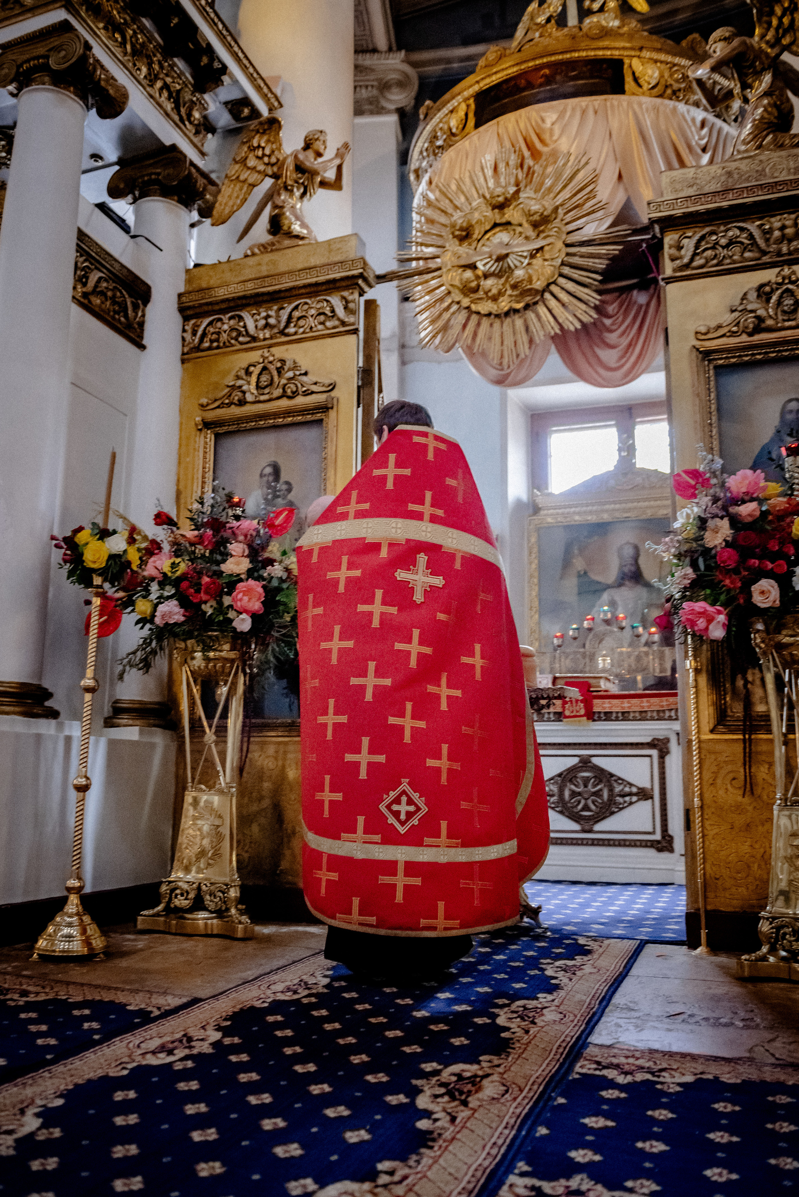 Крещение в Храме на Иконы Божей Матери Всех Скорбящих. Станислав Тюрин Фотограф Москва. Индивидуальные и семейные фотосессии;