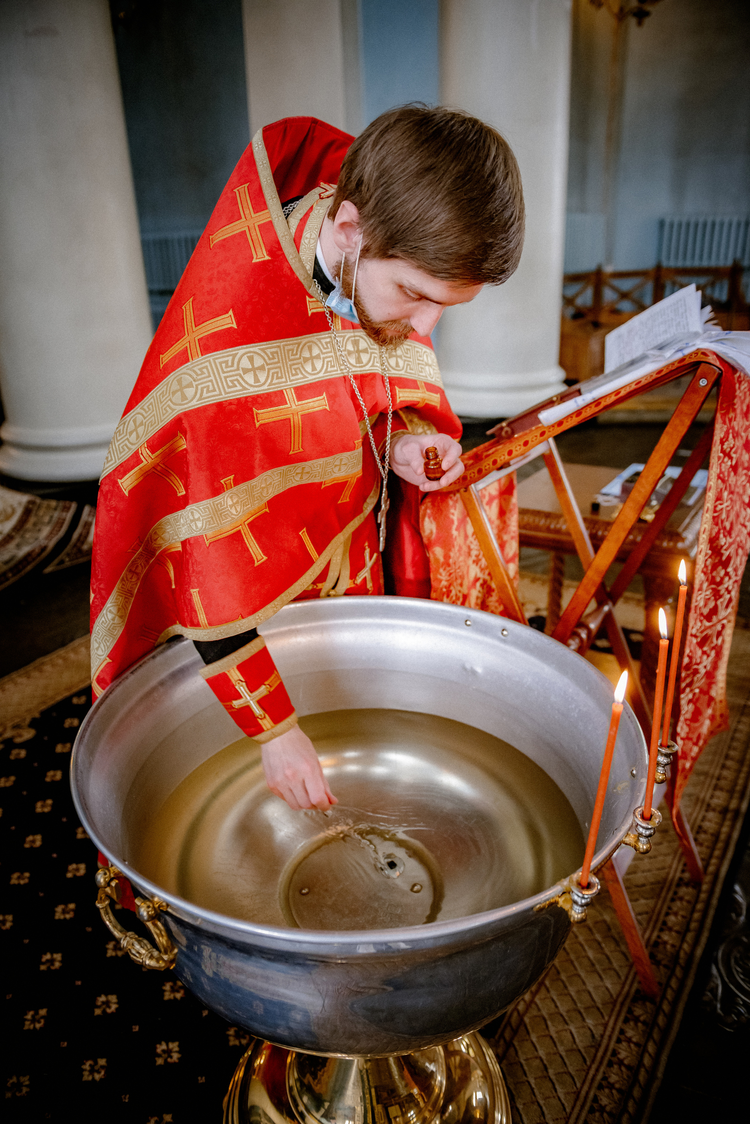 Крещение в Храме на Иконы Божей Матери Всех Скорбящих. Станислав Тюрин Фотограф Москва. Индивидуальные и семейные фотосессии;