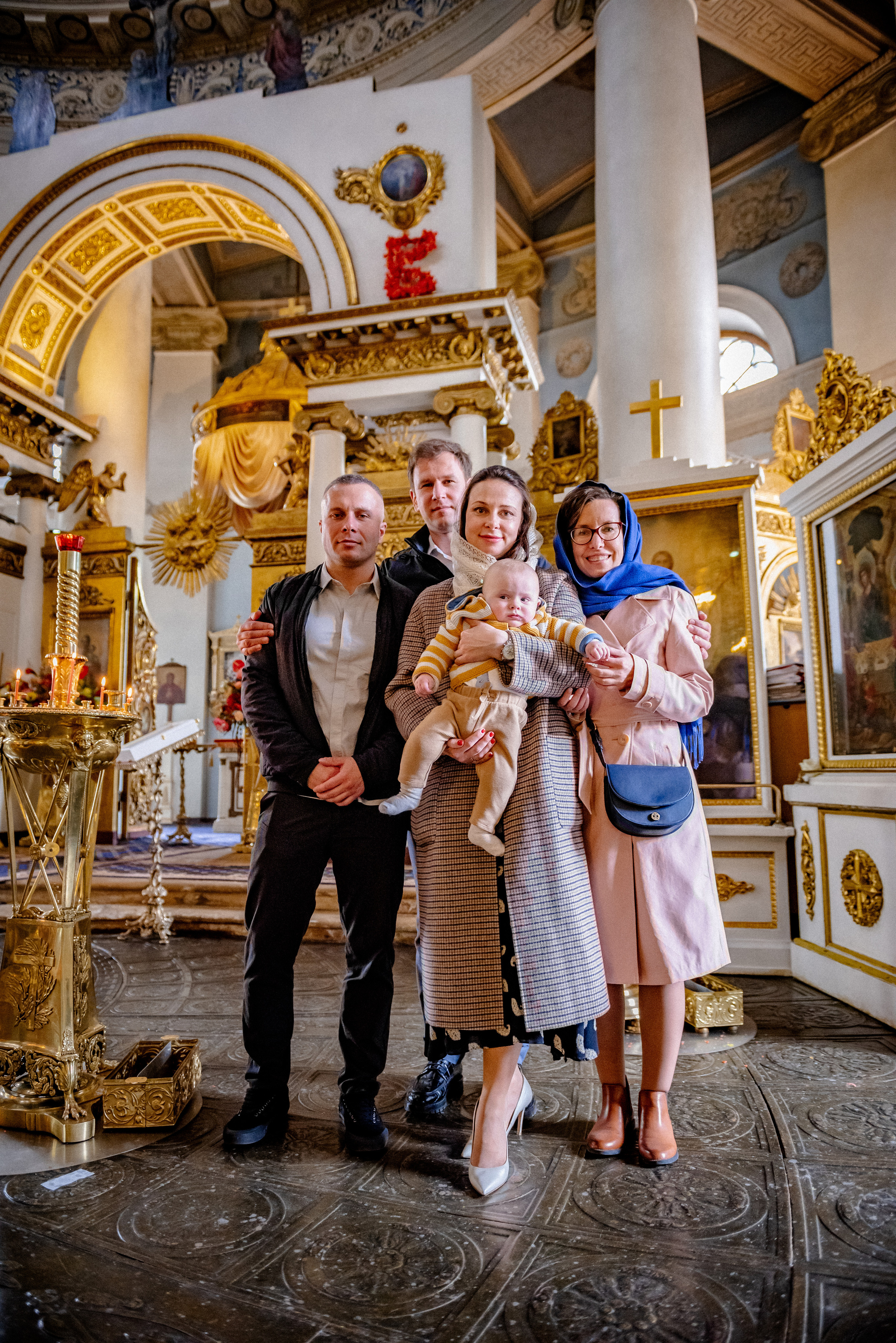 Крещение в Храме на Иконы Божей Матери Всех Скорбящих. Станислав Тюрин Фотограф Москва. Индивидуальные и семейные фотосессии;