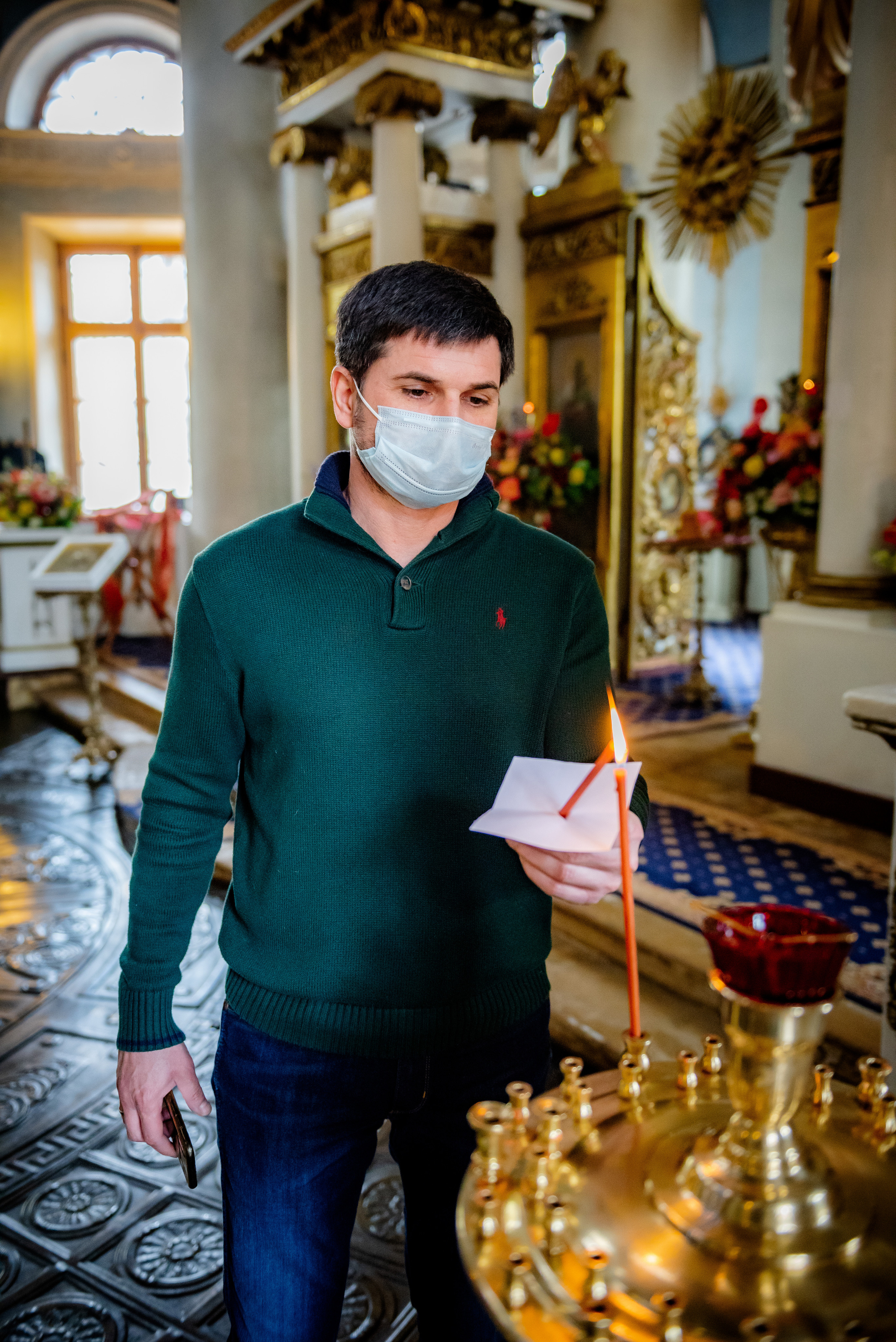 Крещение в Храме на Иконы Божей Матери Всех Скорбящих. Станислав Тюрин Фотограф Москва. Индивидуальные и семейные фотосессии;